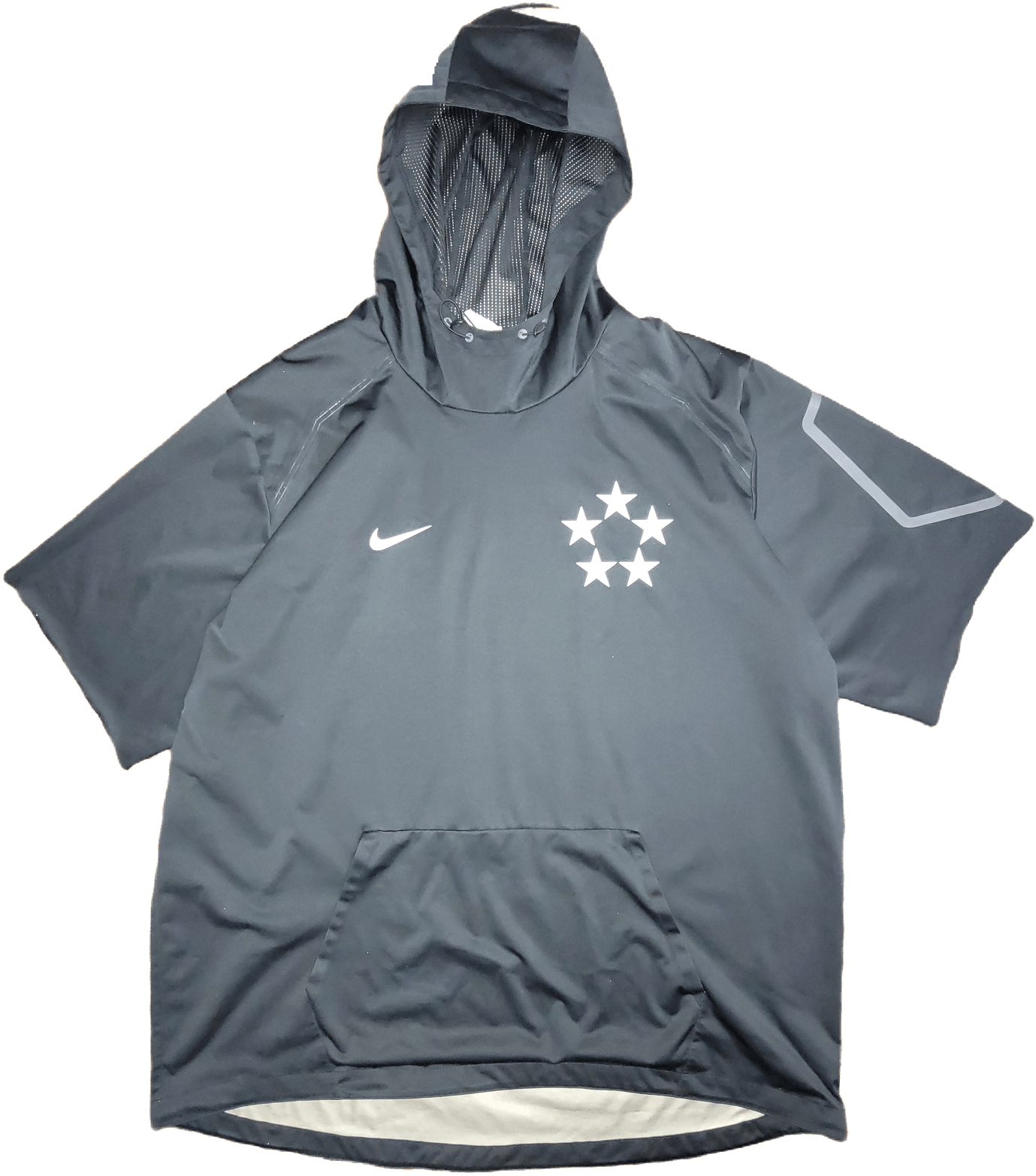 Nike Nike Hooded Pullover (Customized Short Sleeves) Size US XXL / EU 58 / 5 - 1 Thumbnail