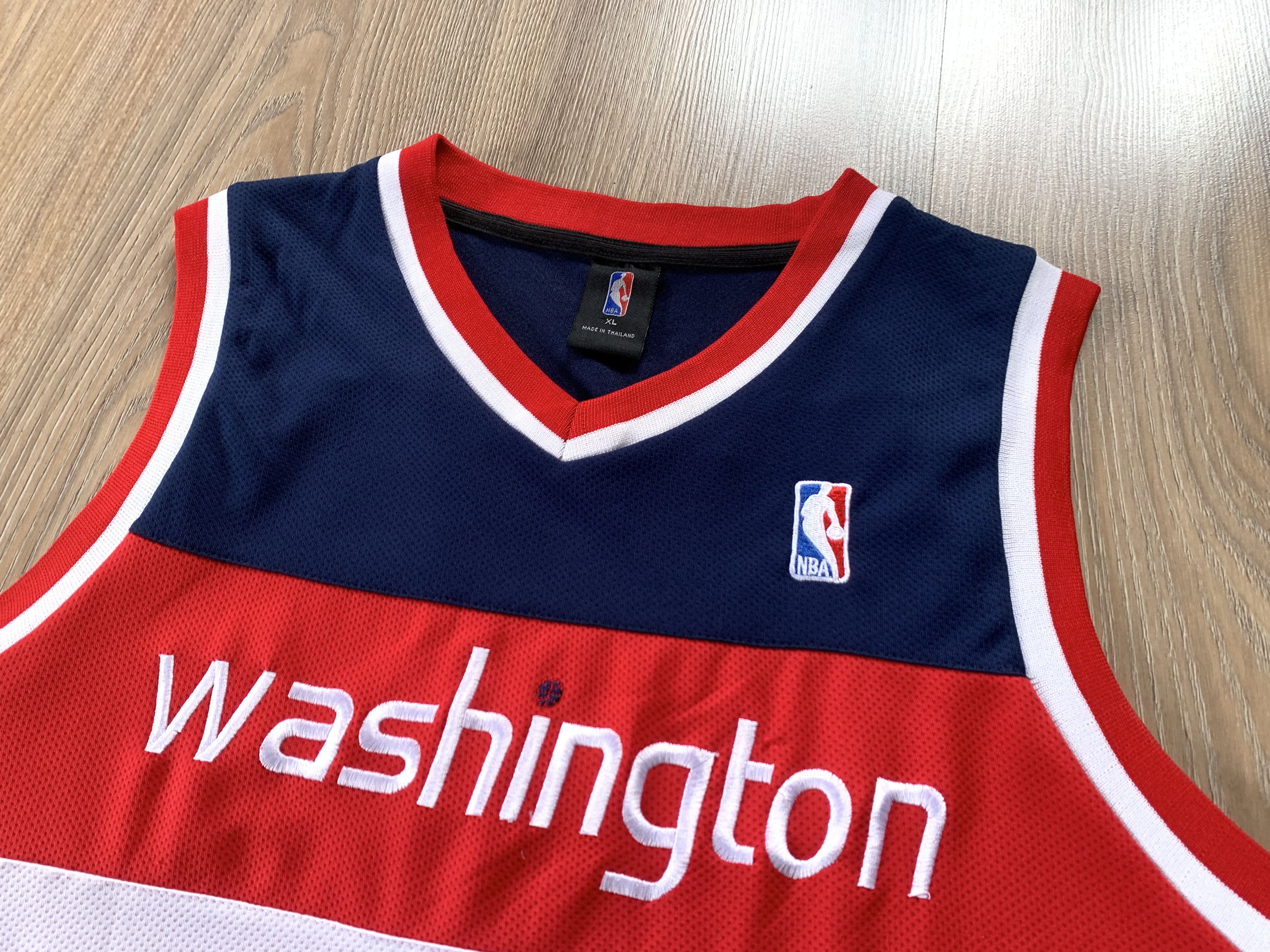 NBA × Vintage Vintage NBA Washington Wizards John Wall #2 Jersey Size US XL / EU 56 / 4 - 2 Thumbnail