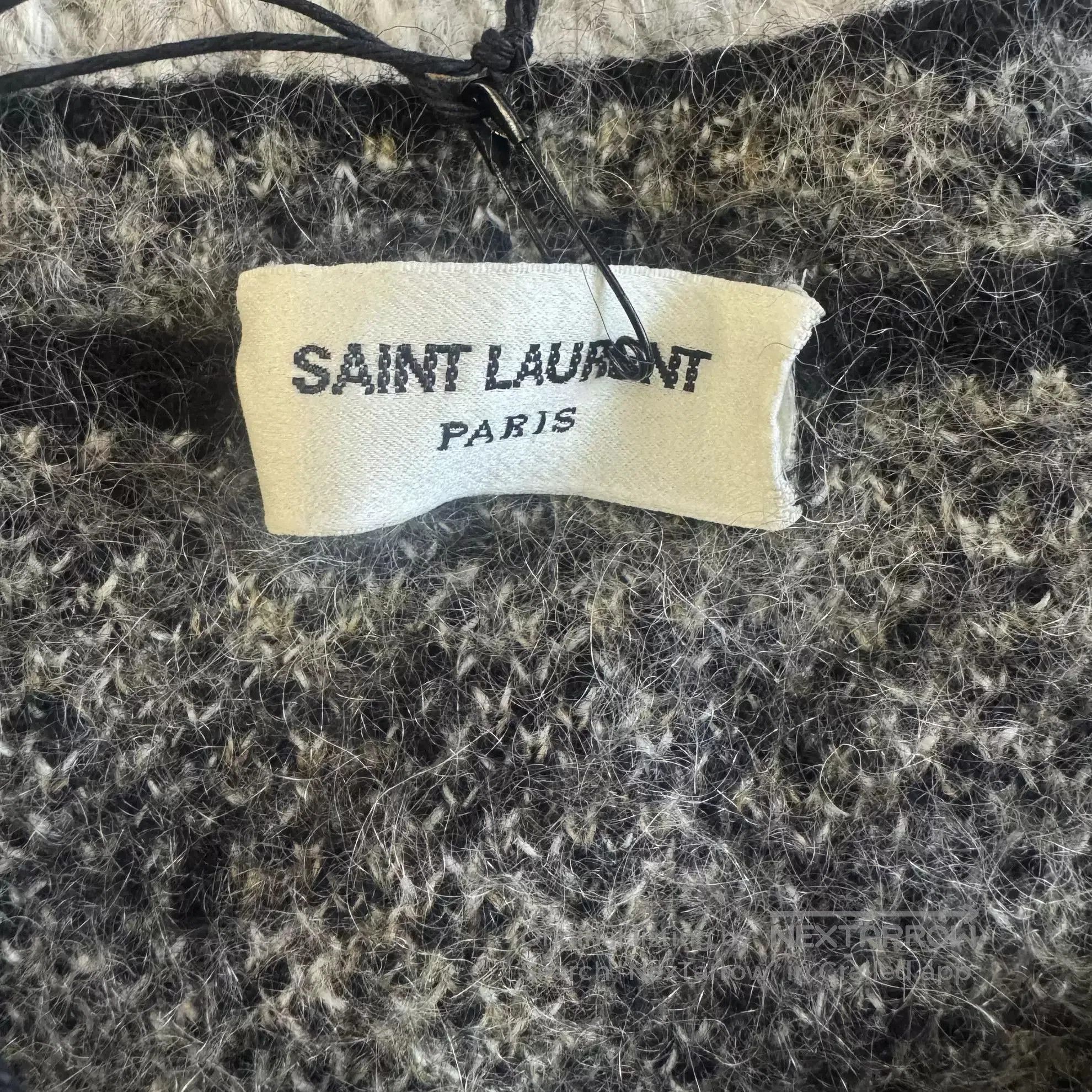 Saint Laurent Paris Saint Laurent Leopard Print Wool Sweater. Size S / US 4 / IT 40 - 5 Thumbnail