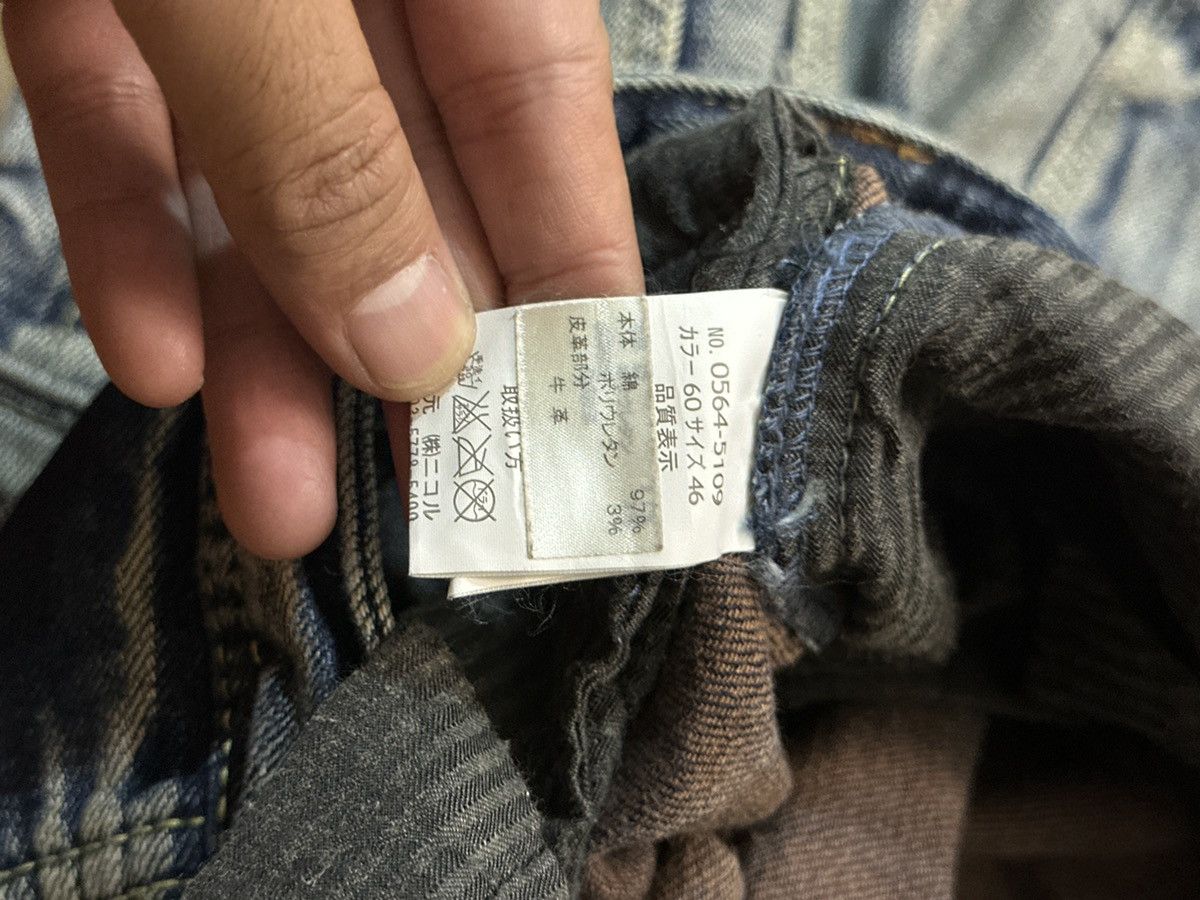 Nicole Club Nicole Club For Men Flare Multi Pocket Bondage Denim Jeans Size US 32 / EU 48 - 11 Thumbnail