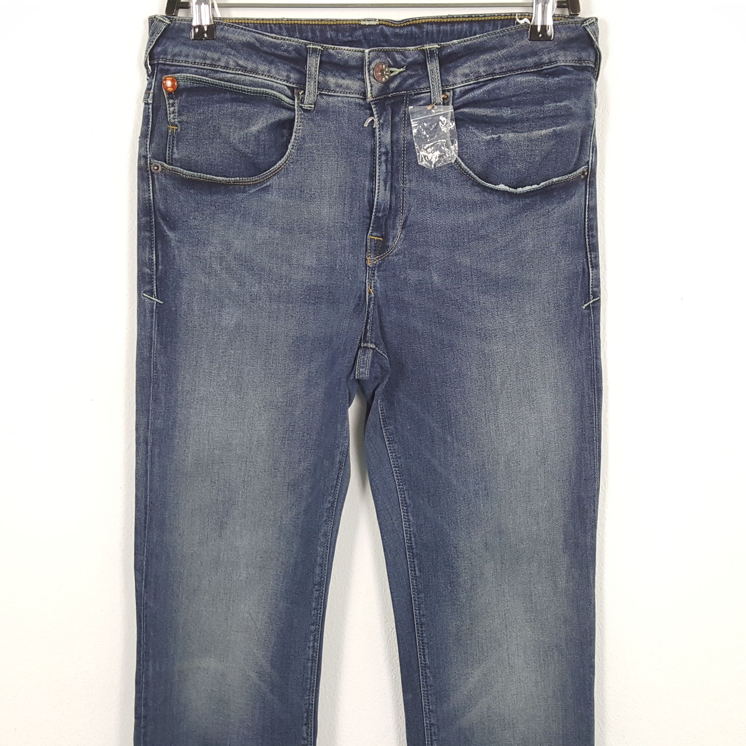Evisu × Puma × Vintage EVISU x PUMA Japanese Brand Streetwear Custom Daicock Jeans Size 30" / US 8 / IT 44 - 5 Thumbnail