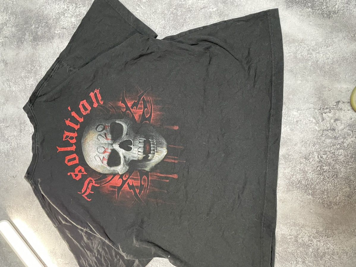 Vintage Vintage Spiral Wild T Shirt Tee Skull Big Logo Baggy 90s Size US XXL / EU 58 / 5 - 12 Thumbnail