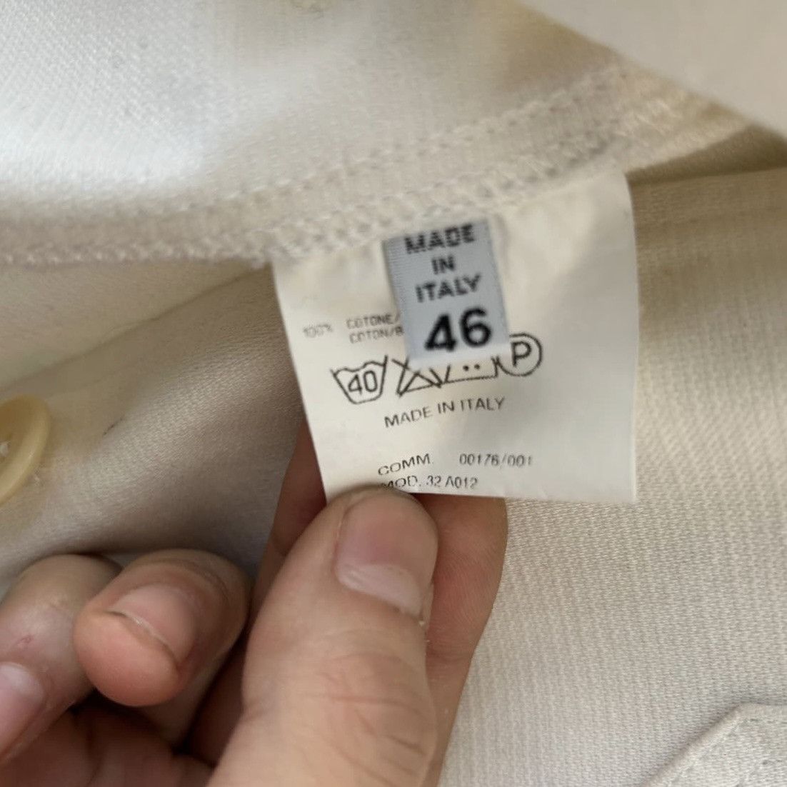 Maison Margiela Maison Margiela Cotton Lab Coat Jacket Size US S / EU 44-46 / 1 - 9 Thumbnail