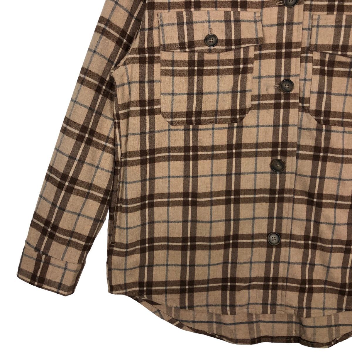 Japanese Brand 🔥90’s Vintage Checkered Jacket GU Japan Issey Miyake Size US XL / EU 56 / 4 - 3 Thumbnail