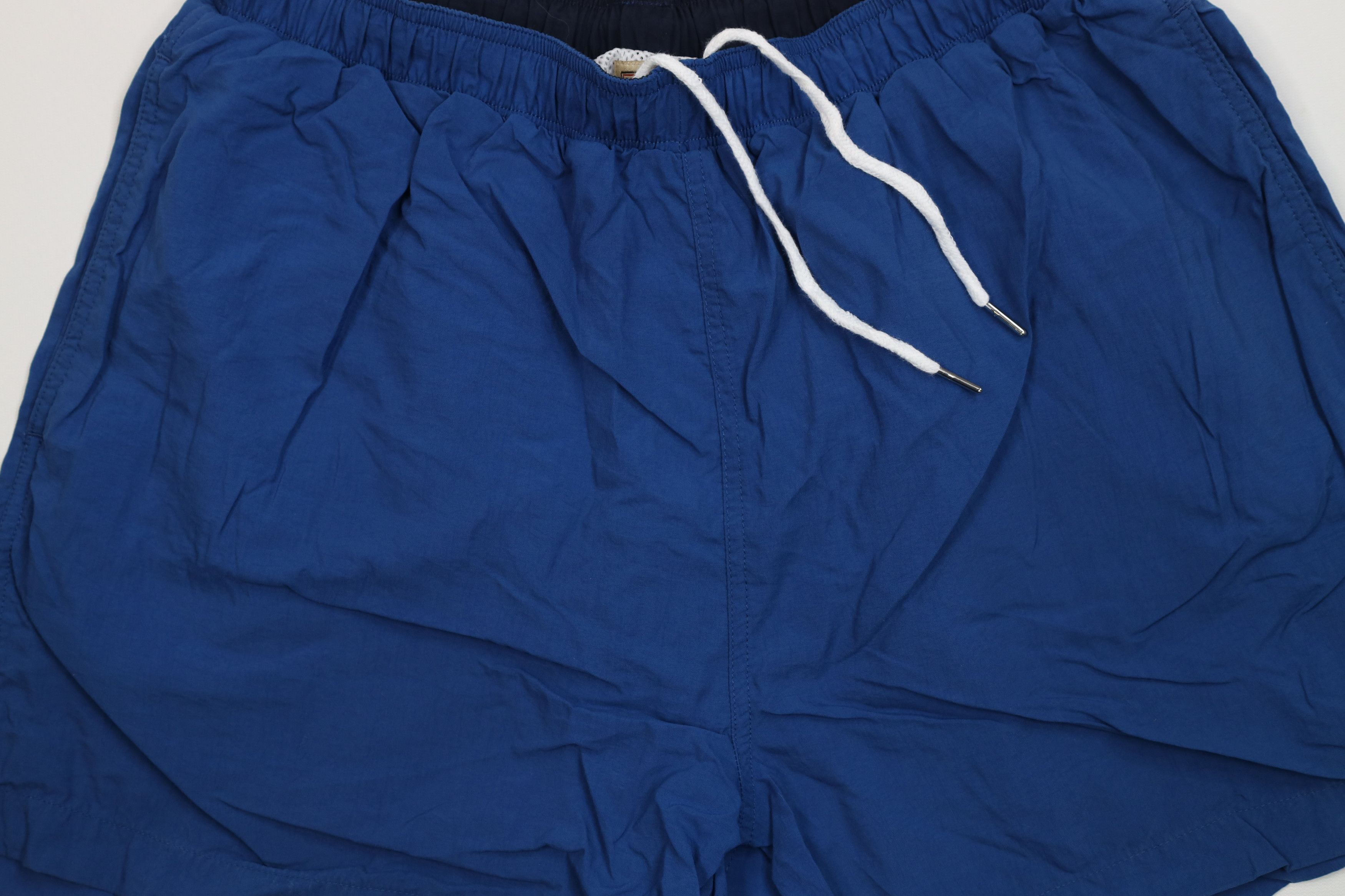 Woolrich Woolen Mills Vintage 90s Woolrich Lined Above Knee Shorts Trunks Blue Size US 34 / EU 50 - 3 Thumbnail