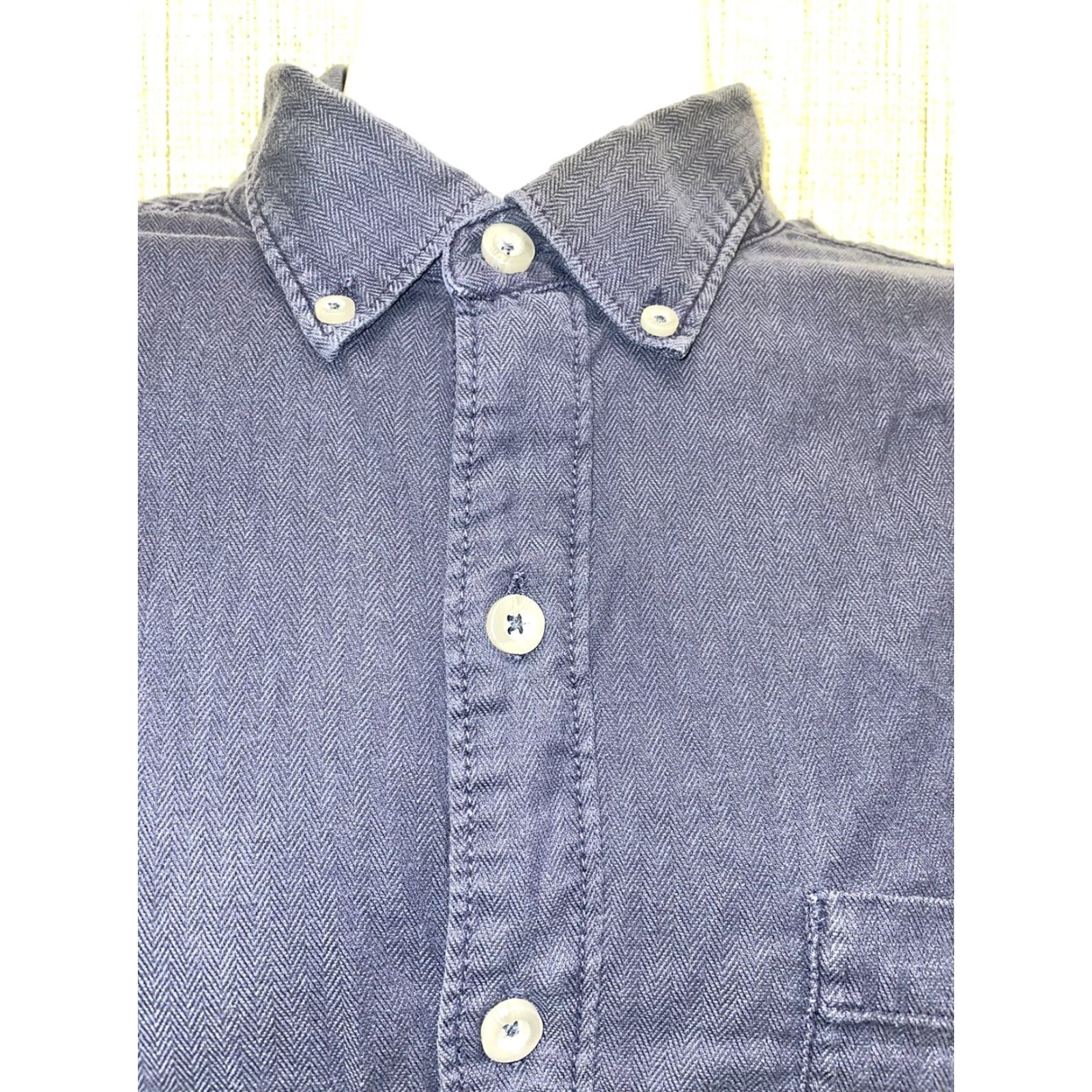 Tommy Bahama Tommy Bahama Button-Up Shirt Mens M Dark Blue Long Sleeve Button-Down Shirt Size US M / EU 48-50 / 2 - 2 Thumbnail