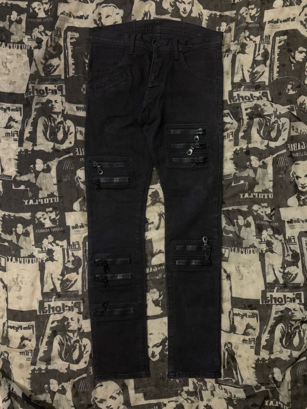 SHAREEF 💥Avant Garde Shareef Tokyo Skinny Denim Size US 29 - 1 Thumbnail