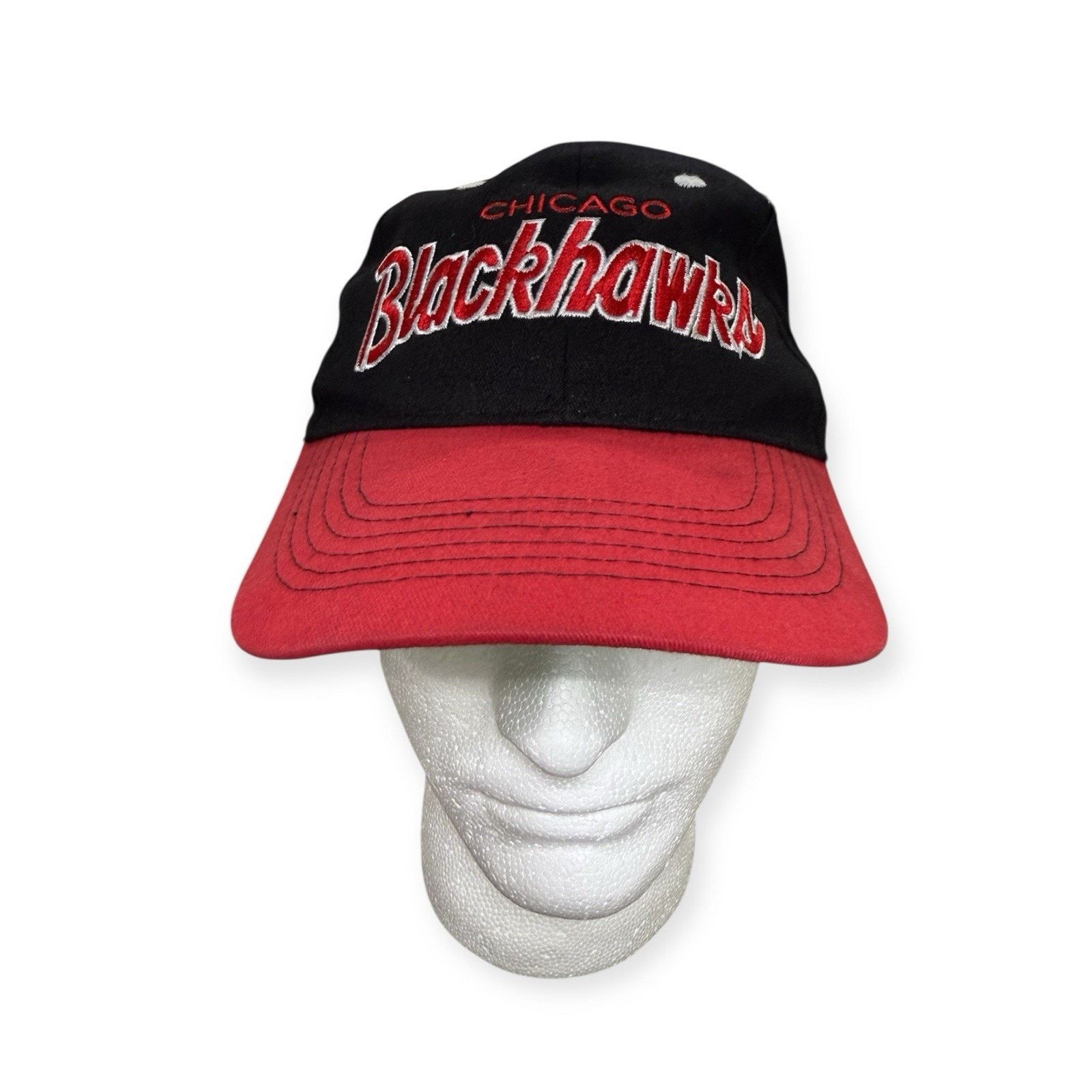 Kickers Vintage Chicago Blackhawks Snapback Bud Light Stitched Size ONE SIZE - 2 Thumbnail