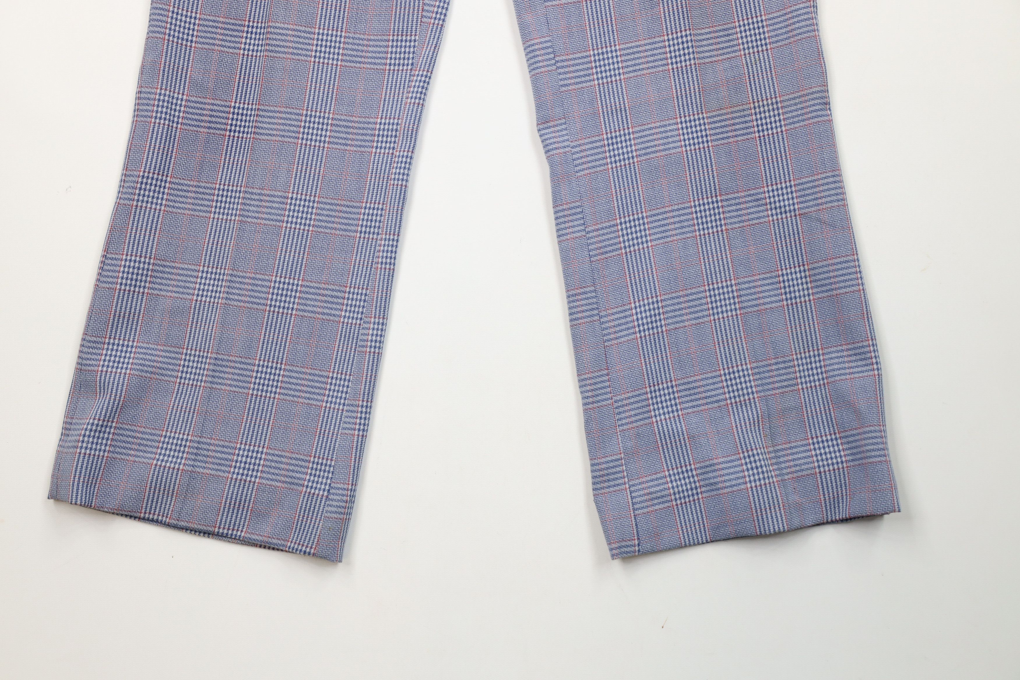 Vintage Vintage 60s Streetwear Houndstooth Bell Bottoms Pants USA Size US 34 / EU 50 - 4 Thumbnail
