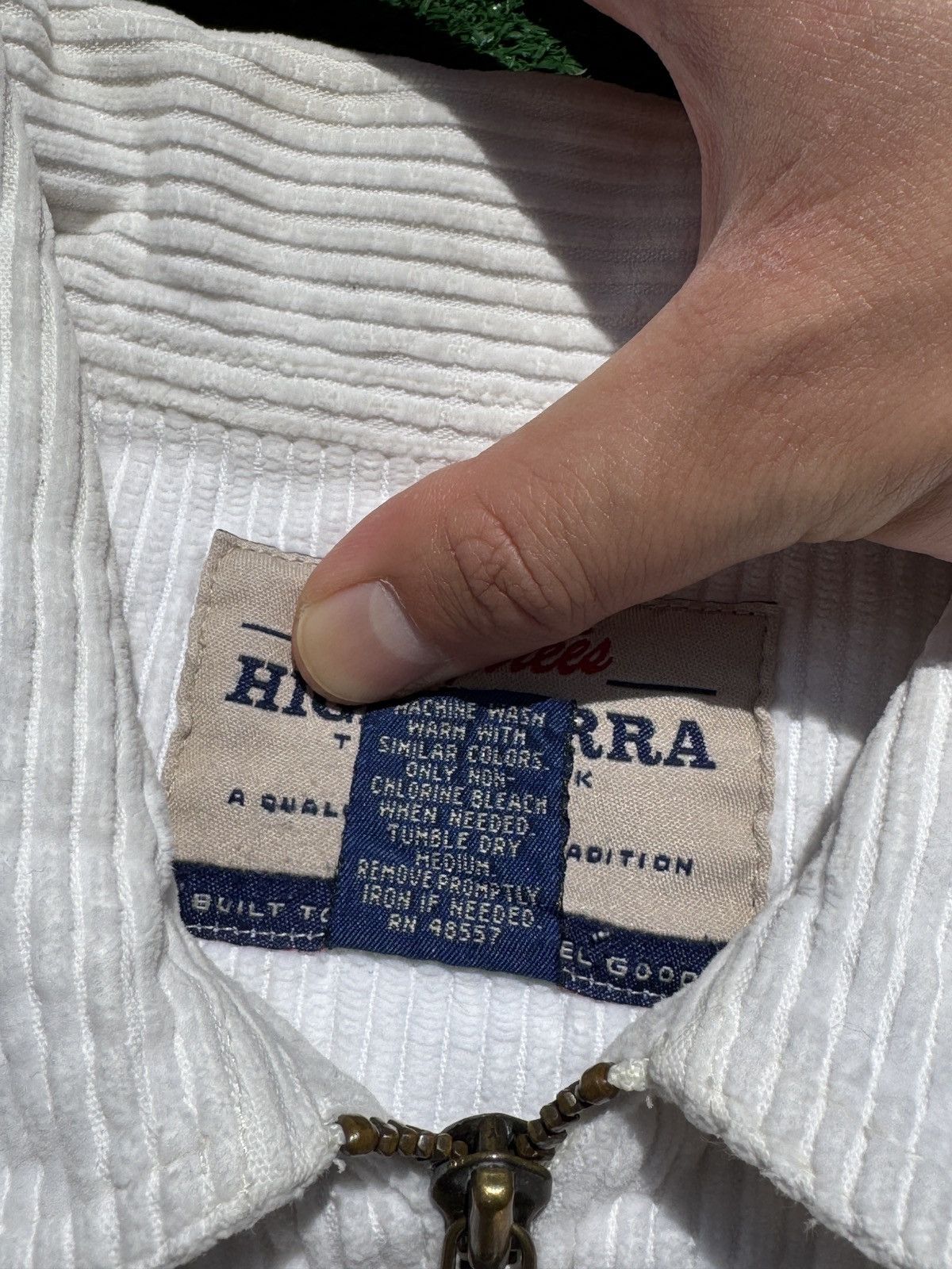 High Sierra High Sierra White Corduroy Jacket Size US L / EU 52-54 / 3 - 19 Thumbnail