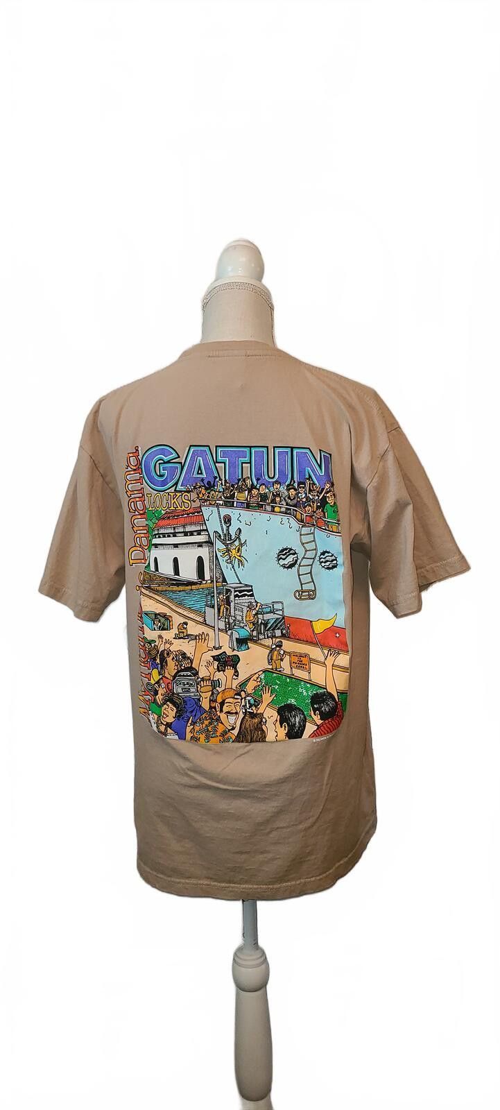 Other Beige 'Gatun' Graphic T-Shirt Size ONE SIZE - 2 Thumbnail