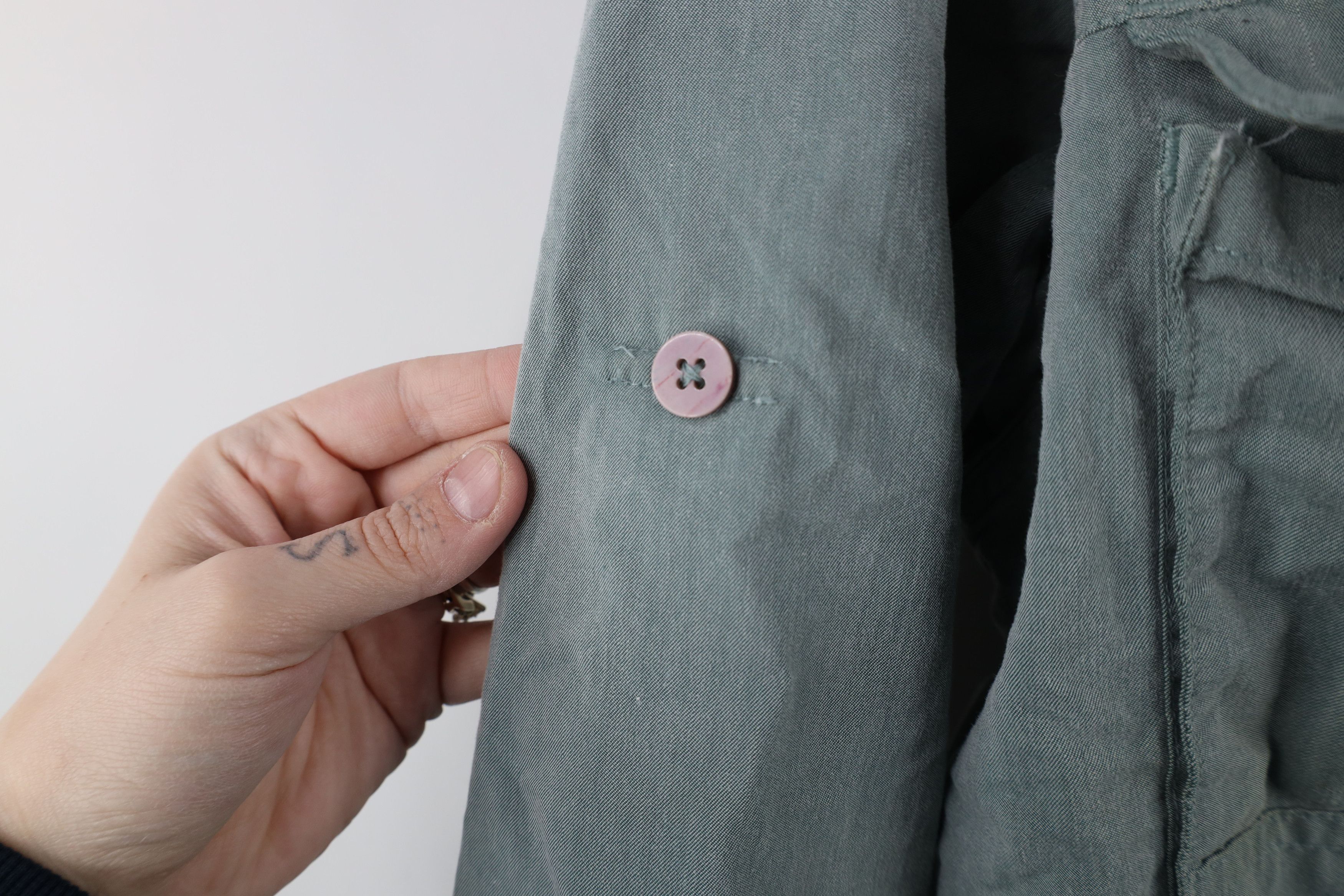 ExOfficio × Vintage Vintage 90s Exofficio Stonewash Hiking Safari Button Shirt Size US M / EU 48-50 / 2 - 9 Thumbnail