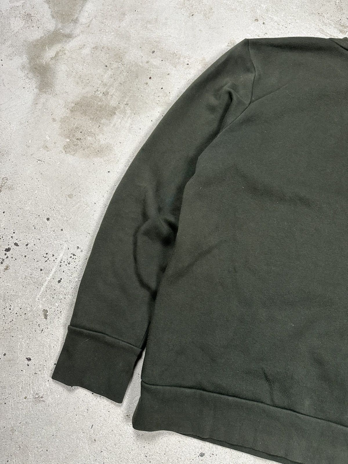 Oakley Vintage Oakley Khaki Nylon Hybrid Sweatshirt Crewneck Size US XL / EU 56 / 4 - 9 Thumbnail