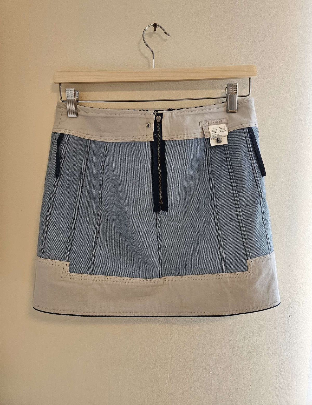 Vintage Rare Vintage Hand-Embroidered Mini Skirt By SHIATZY CHEN Size 28" / US 6 / IT 42 - 10 Thumbnail