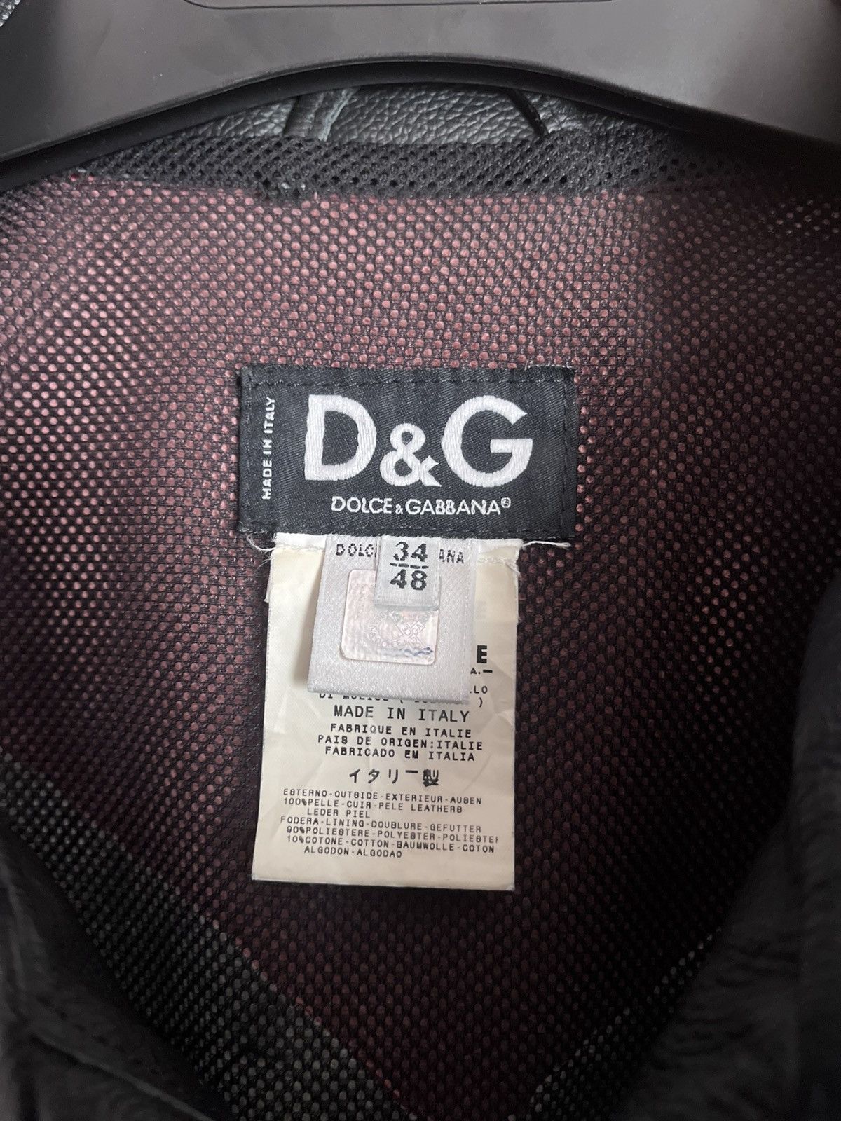 Dolce & Gabbana Dolce & Gabbana leather Jacket Size US M / EU 48-50 / 2 - 8 Thumbnail
