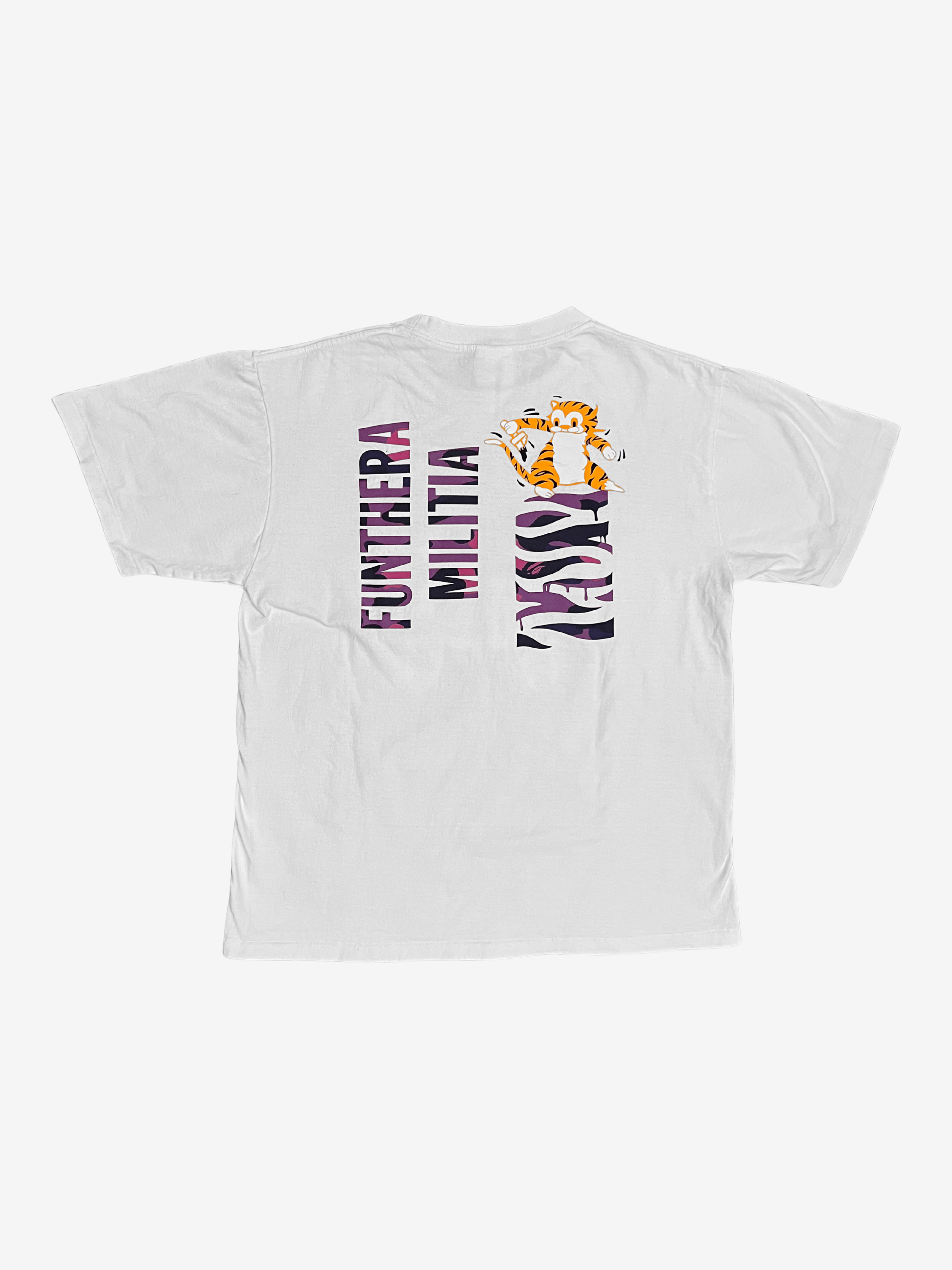 Bape A Bathing Ape White Purple Tiger Shark T-Shirt Size US L / EU 52-54 / 3 - 2 Thumbnail
