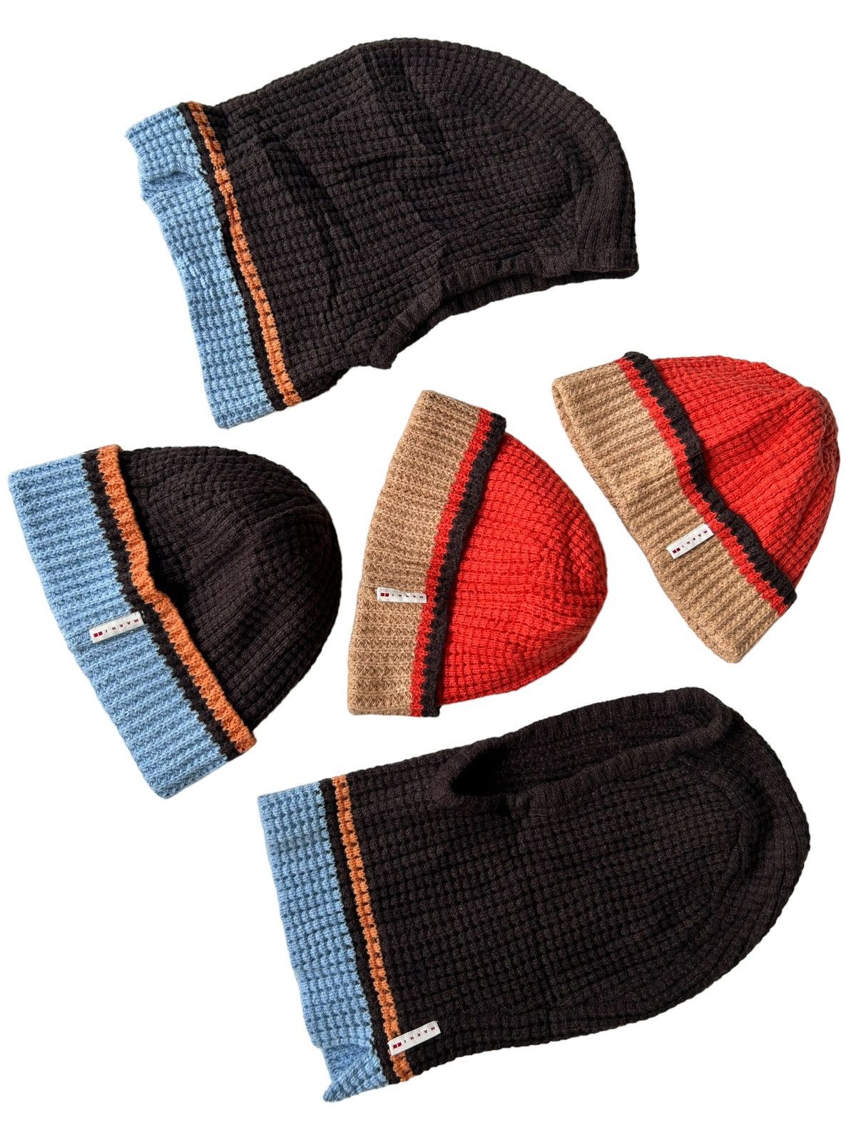 Marni 🔥COMBO 5pcs Marni Popcorn knitted x uniqlo beanie&balaclava Size ONE SIZE - 7 Thumbnail