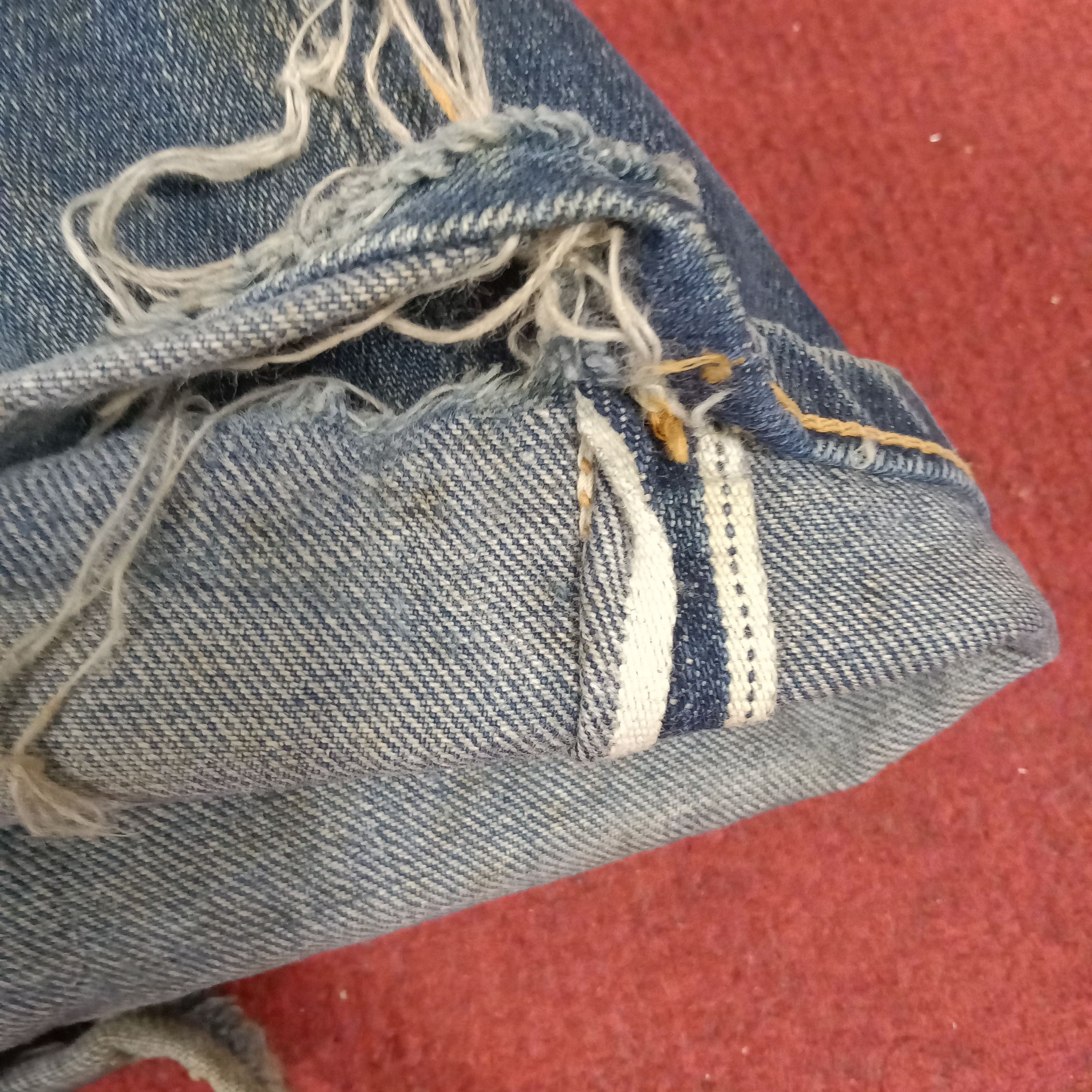 Lee Lee Streetwear Style Distressed Jeans Size US 31 - 18 Thumbnail