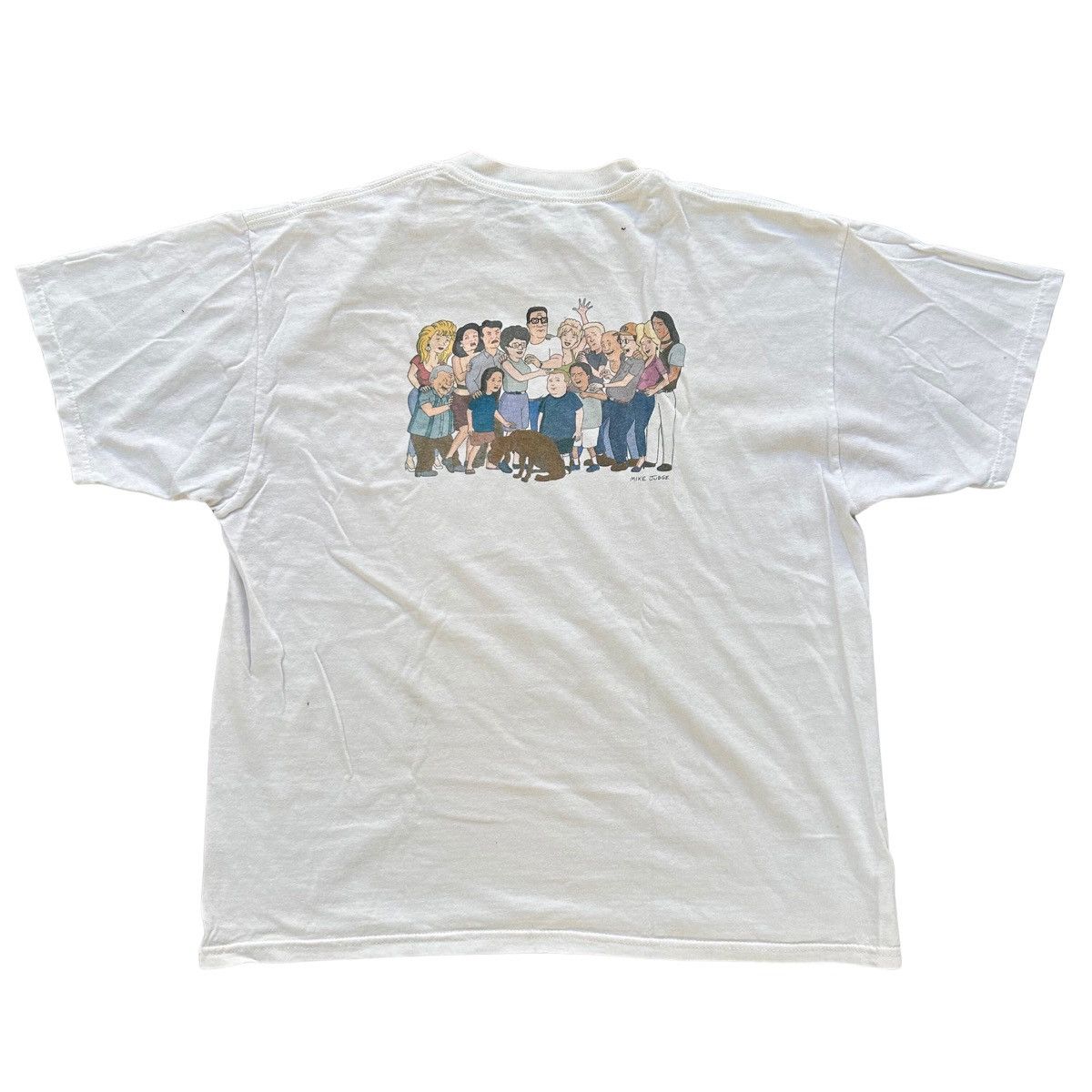 Vintage Vintage King of the Hill Mike Judge Shirt RARE Size XL Size US XL / EU 56 / 4 - 1 Thumbnail