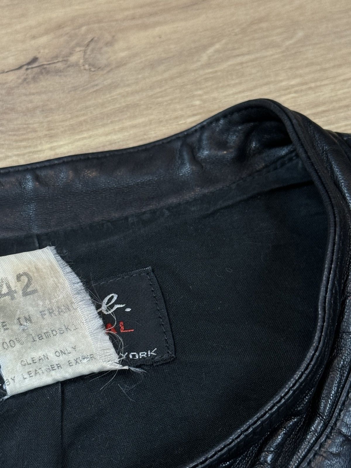 agnes b. Leather jacket Agnes B. Paris original luxury rare item Size M / US 6-8 / IT 42-44 - 3 Thumbnail