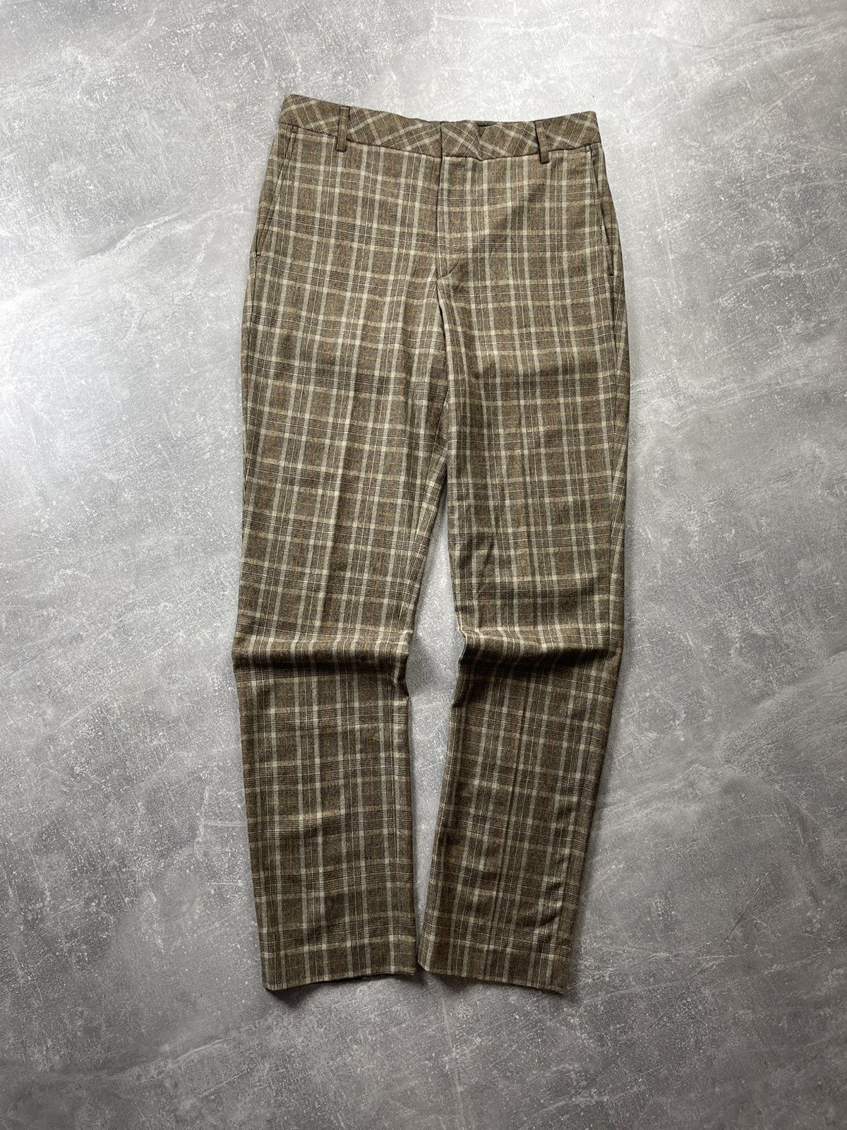 Ted Baker Ted Baker London Plaid Wool Trousers ailored Check Pants Size US 30 / EU 46 - 2 Thumbnail