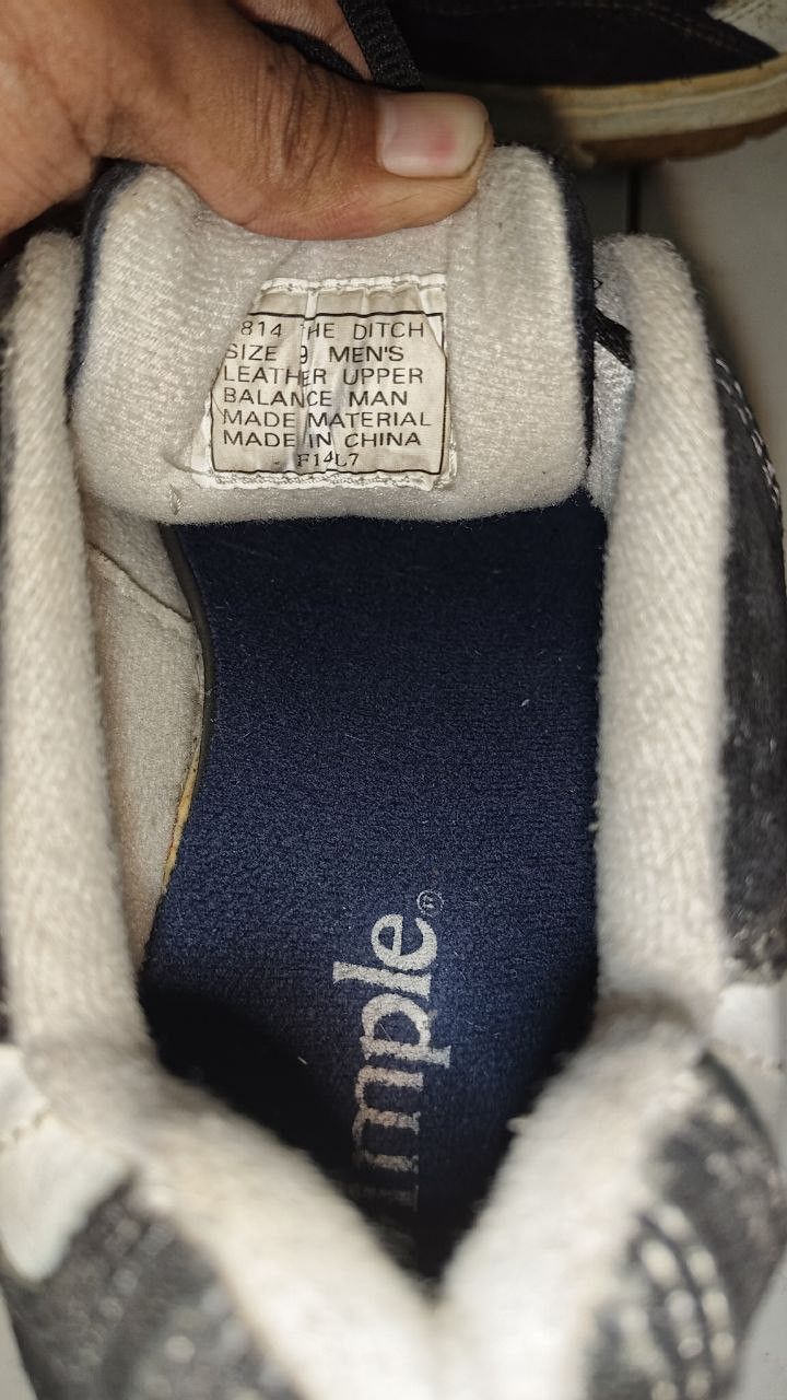 SIMPLE PROJECT × Simple Shoes × eS Simple Vintage Skate Shoes ( The Ditch)1997 Size US 9 / EU 42 - 9 Thumbnail