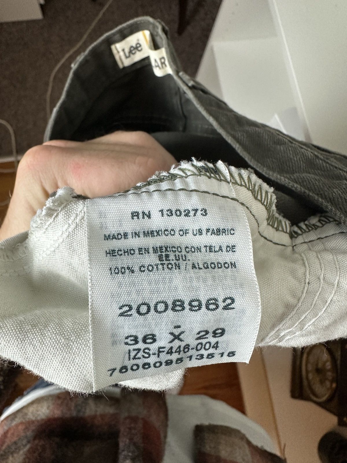 Lee Vintage Lee earth tones brown denim jeans baggy pants Size US 36 / EU 52 - 8 Thumbnail