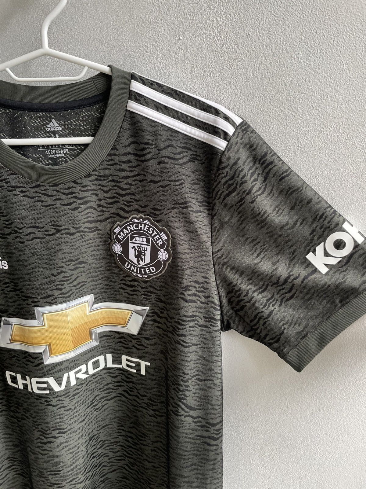 Vintage Manchester United 2020 2021 Away Football Soccer Shirt Size US M / EU 48-50 / 2 - 4 Thumbnail