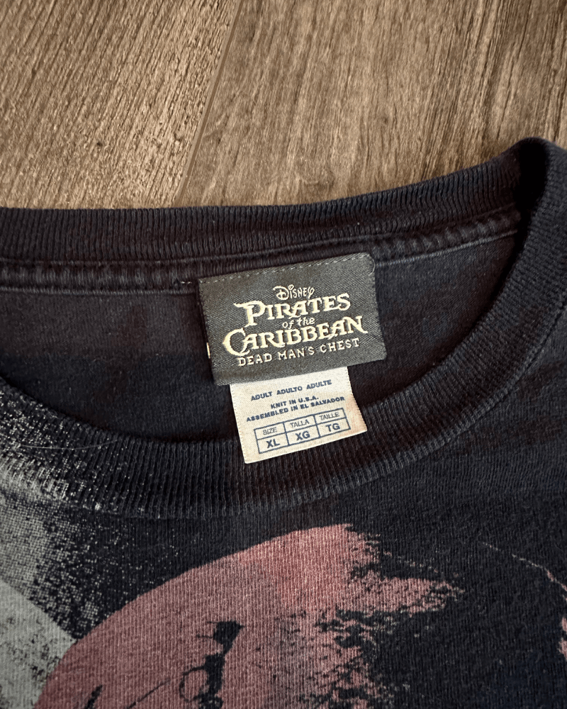 Disney Rare Pirates of The Caribbean Dead Man Chest Disney Florida Size US XL / EU 56 / 4 - 5 Thumbnail