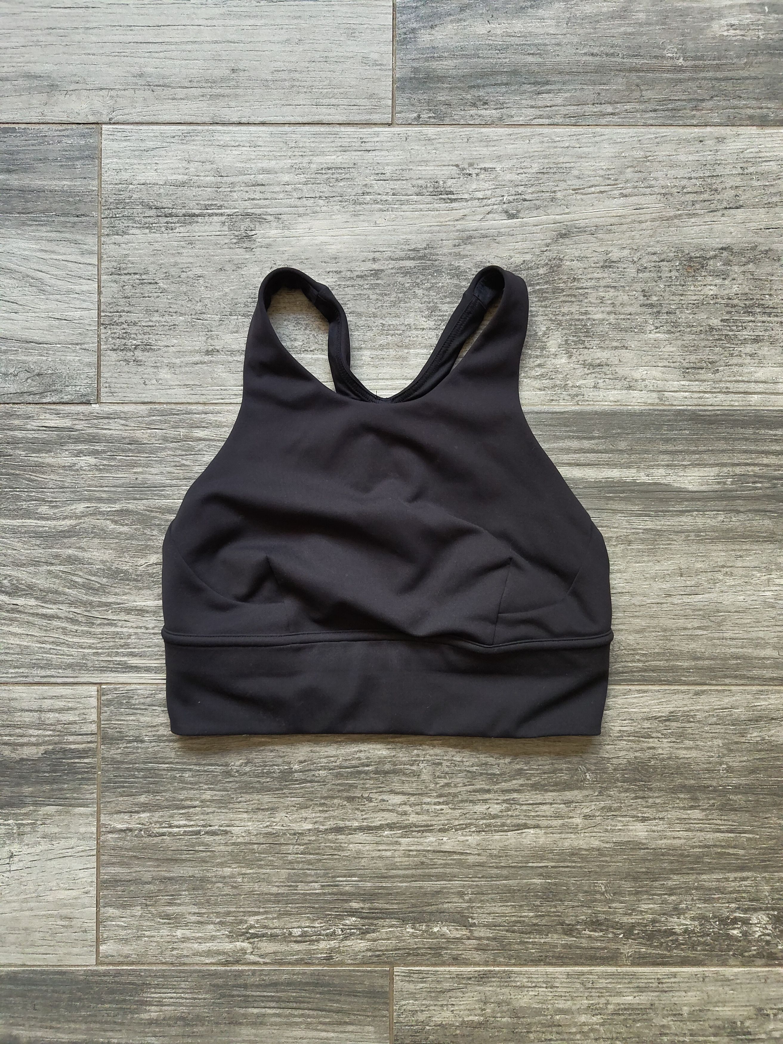 Lululemon Lululemon black workout bra top no padding Size S / US 4 / IT 40 - 1 Thumbnail
