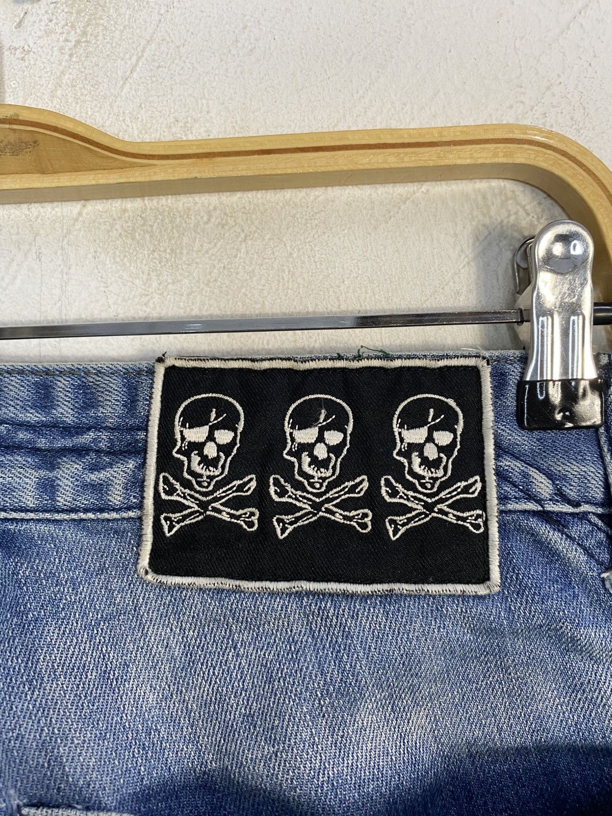 Dsquared2 Dsquared2 Distressed Indigo Denim Jeans Straight Cut Size 34 Size US 34 / EU 50 - 12 Thumbnail