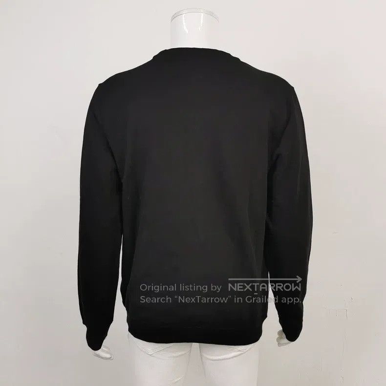 Versace Versace Cotton letter logo crew neck sweatshirt Size US L / EU 52-54 / 3 - 2 Thumbnail