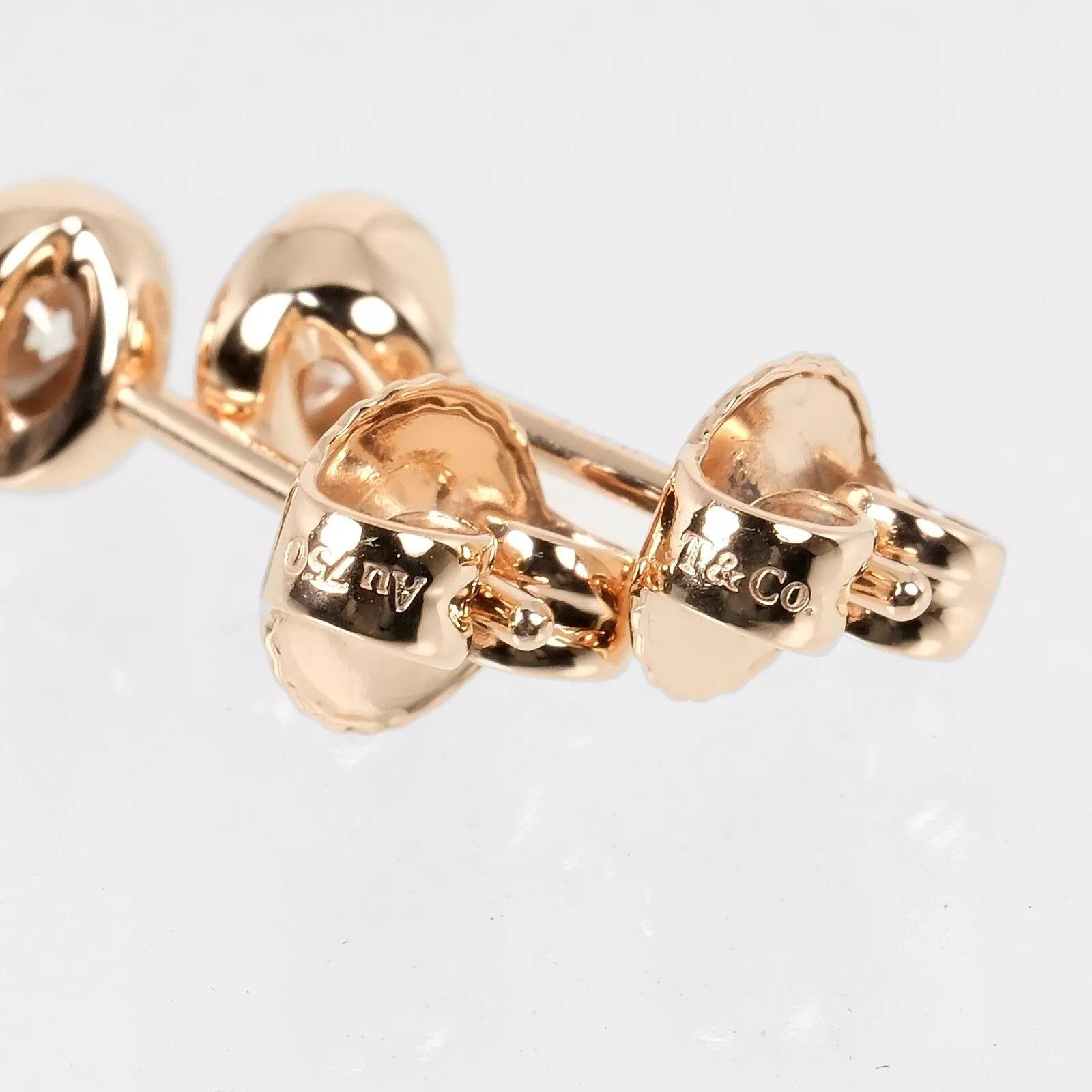 Tiffany & Co. TIFFANY&Co. By the yard Piercing 0.10ctx2 K18 Pink Size ONE SIZE - 3 Thumbnail