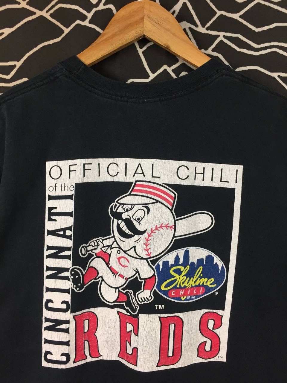 MLB Vtg MLB Cincinnati Reds X Skyline Chili Promo Tee Size US M / EU 48-50 / 2 - 3 Thumbnail