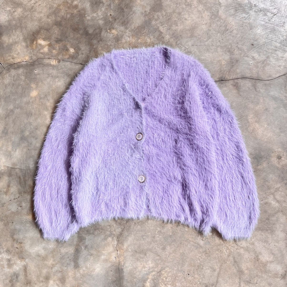 Japanese Brand Japanese Comme Des Style mohair cardigan Size ONE SIZE - 1 Thumbnail