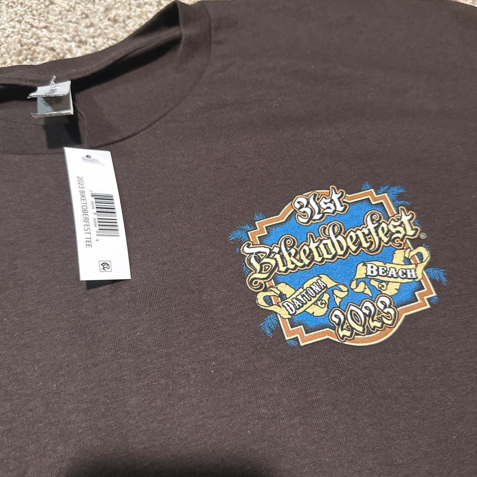 Harley Davidson 31st Annual BIKETOBERFEST Daytona Beach T-Shirt Size US L / EU 52-54 / 3 - 4 Thumbnail