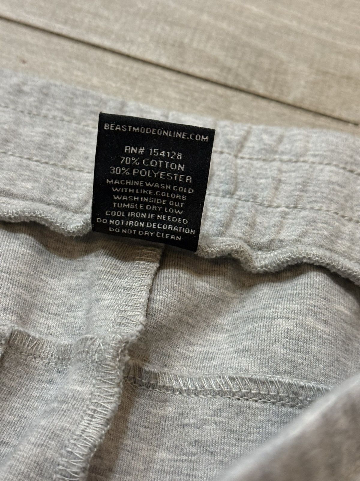 Other Men's BEAST MODE Dash Jogger Slim Heather Grey Size XL Used Size US 36 / EU 52 - 5 Thumbnail
