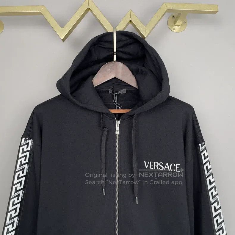 Versace Versace Zippered hooded sweatshirt Size US L / EU 52-54 / 3 - 2 Thumbnail