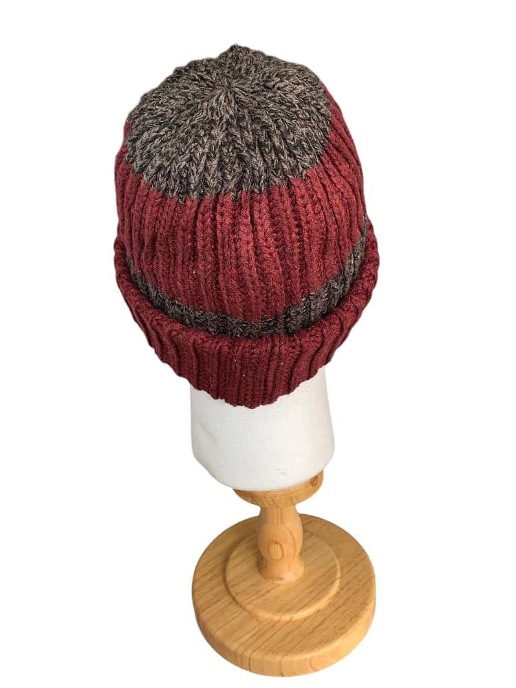 Japanese Brand × Uniqlo Uniqlo Heattech Stripe Long Beanie Hats Size ONE SIZE - 9 Thumbnail