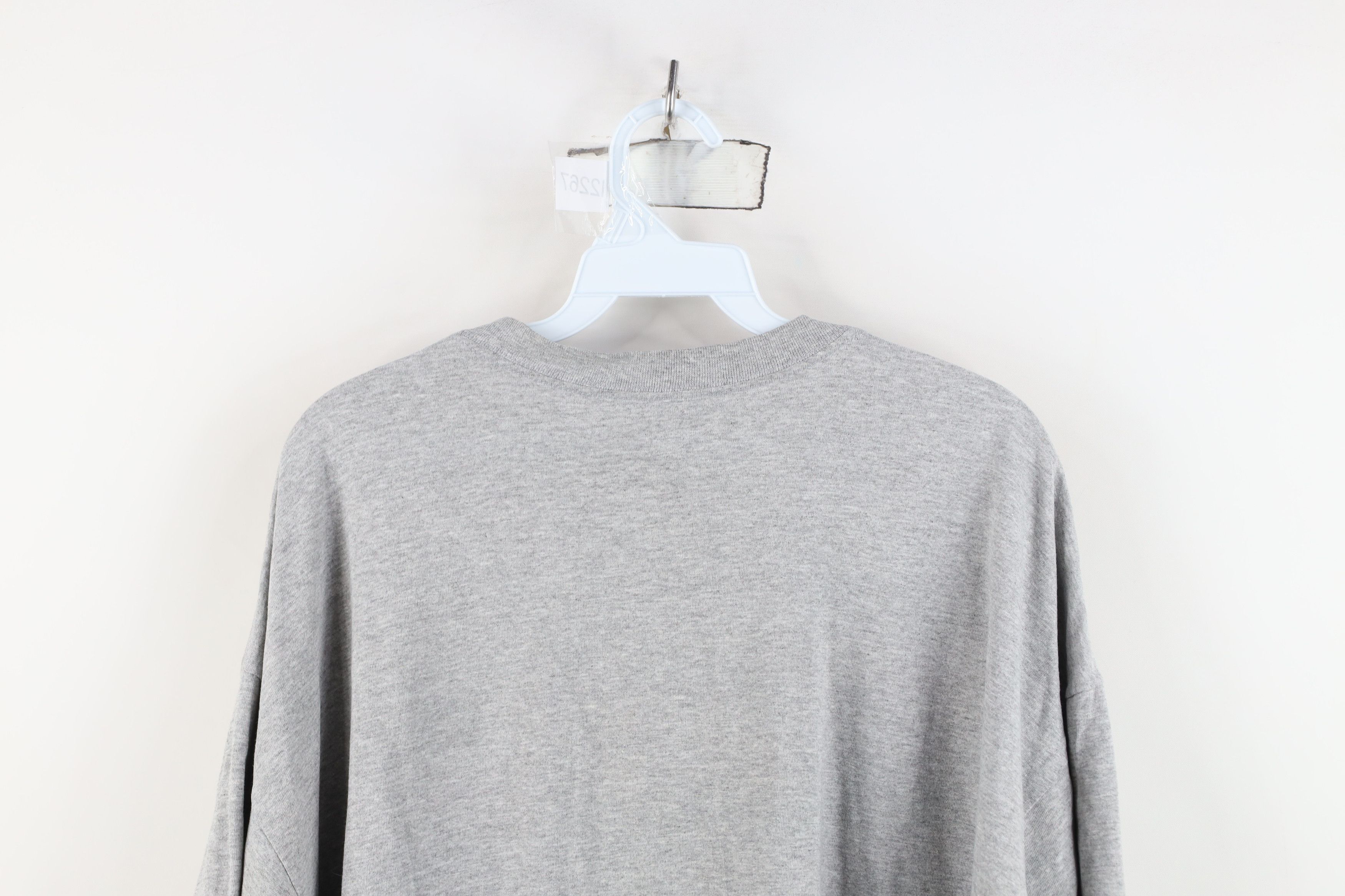 Nike Vintage Y2K Nike Scott Center Swoosh Football T-Shirt Gray Size US XXL / EU 58 / 5 - 11 Thumbnail