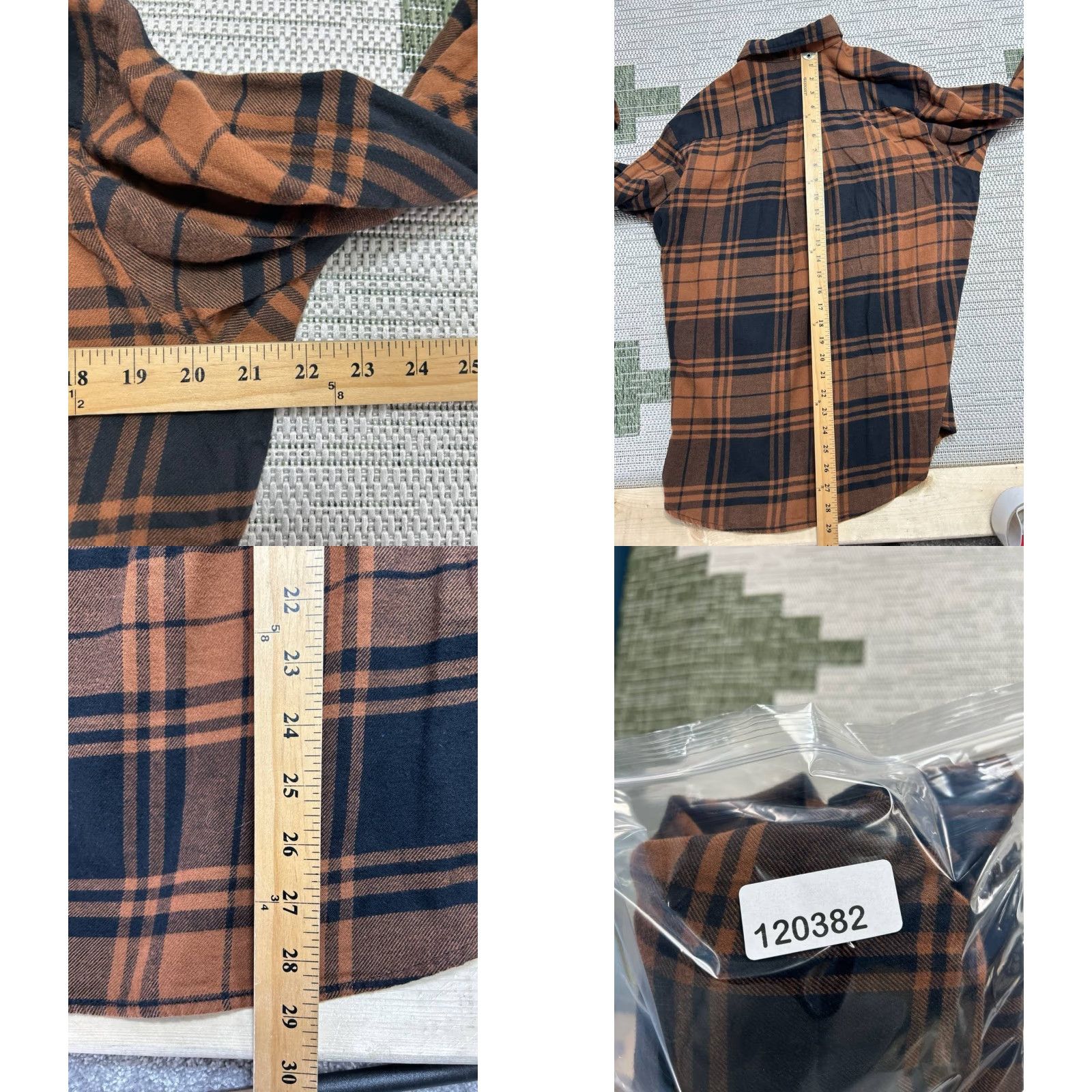 Gap Gap Shirt Womens XS Button-Up Plaid Brown Cotton Flannel Relaxed Fit Casual Size XS / US 0-2 / IT 36-38 - 8 Thumbnail
