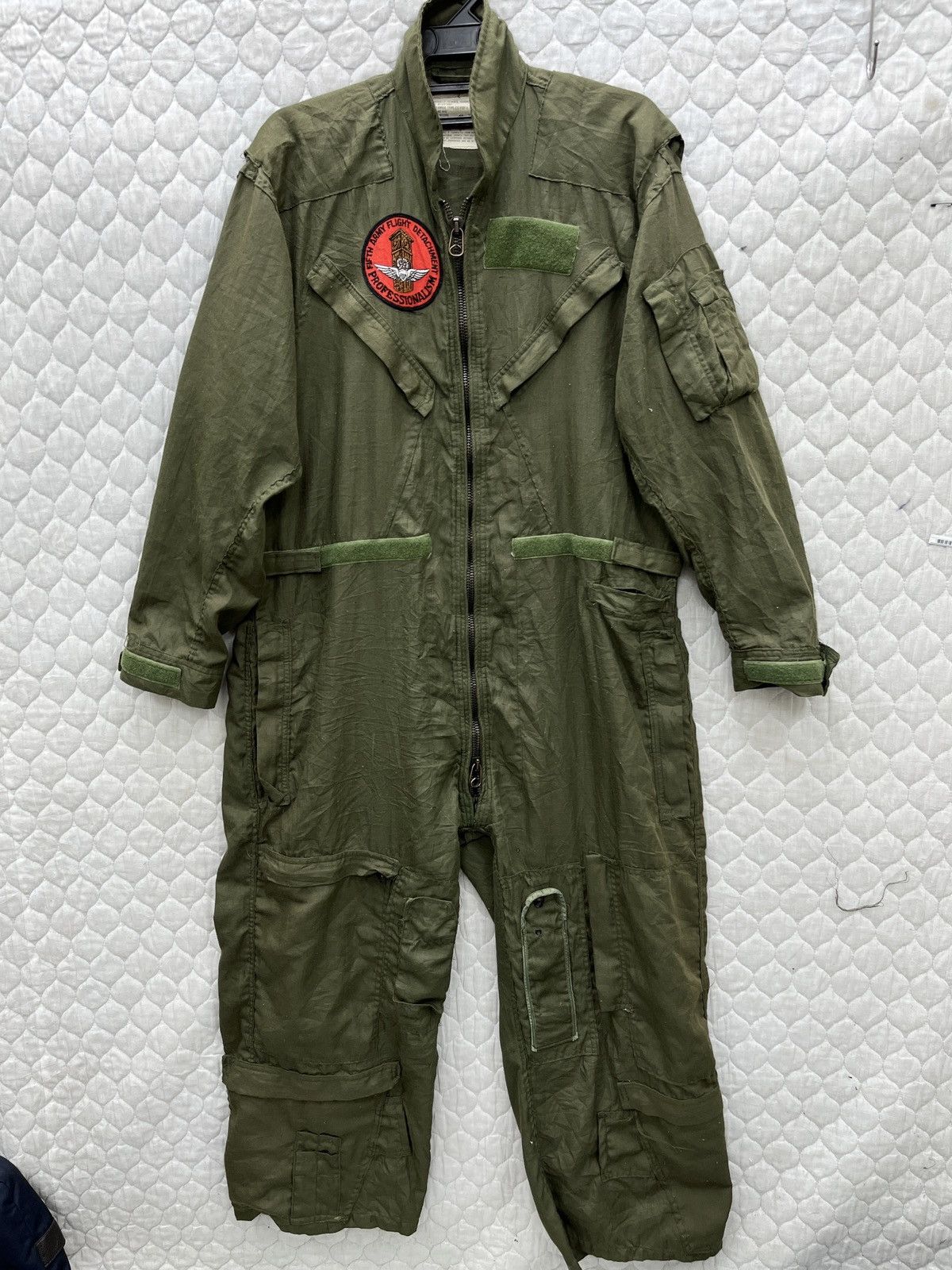Vintage 🔥🔥🔥STEAL VTG FIFTH FLIGHT ARMY DETACHMENT FLYERS COVERALL Size US 40 / EU 56 - 1 Thumbnail