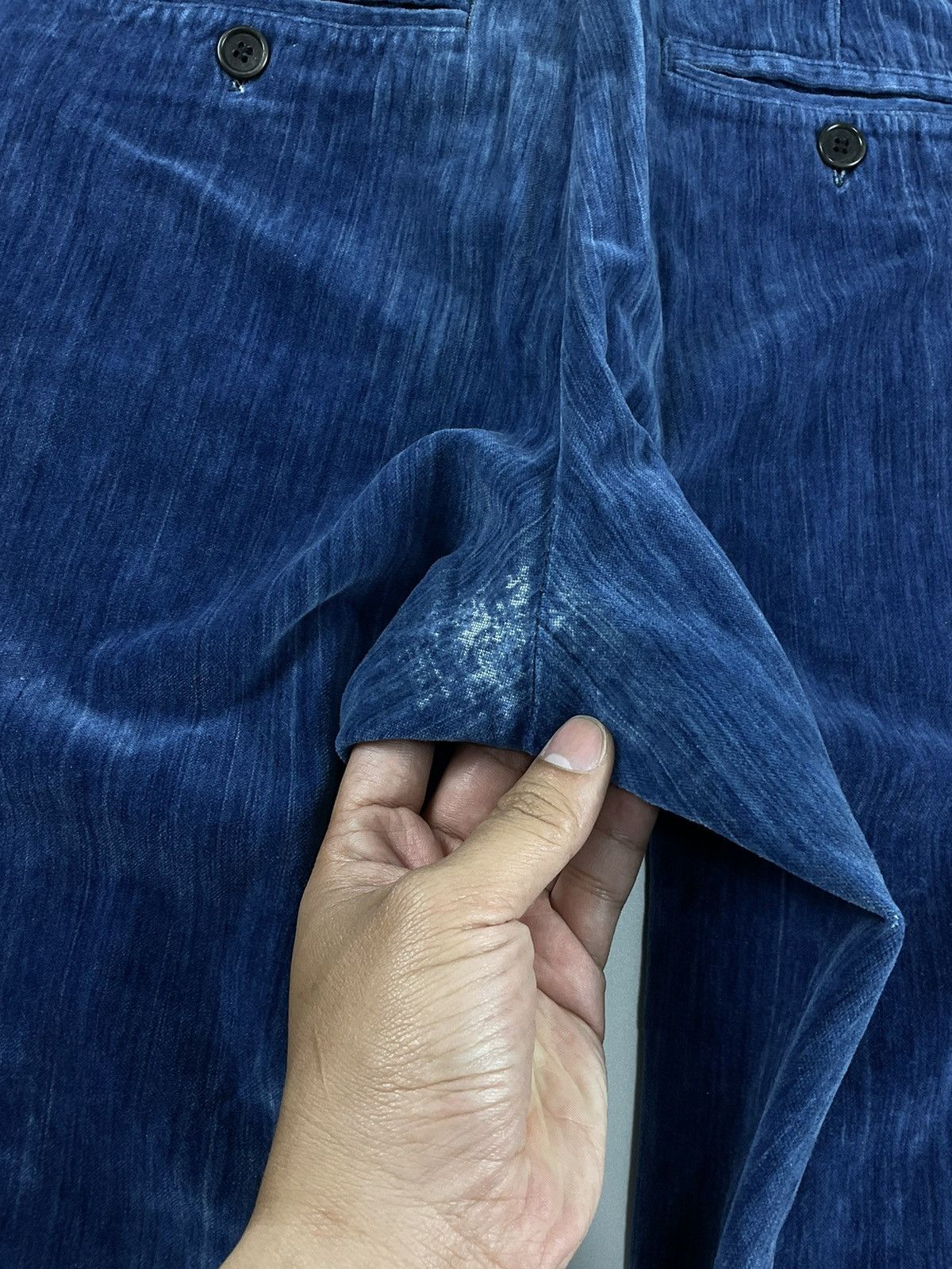 Dries Van Noten Dries Van Noten Velour Pants Size US 30 / EU 46 - 8 Thumbnail