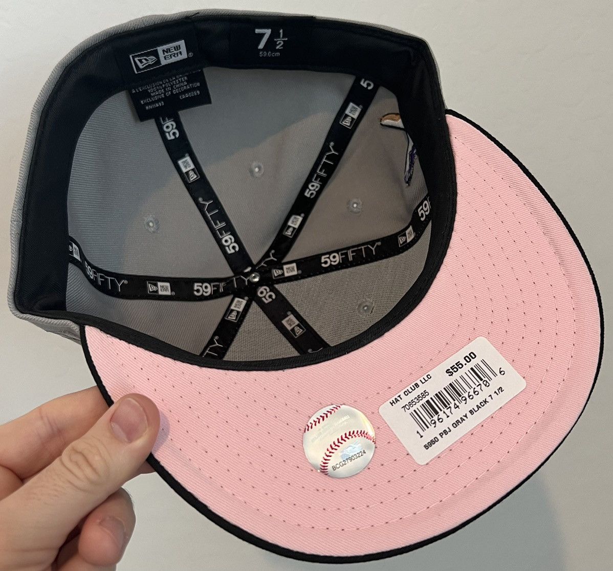 Hat Club New Era Fuji PBJ Anthropomorphic Mask Hat Hat Club Sz 7 1/2 Size ONE SIZE - 5 Thumbnail