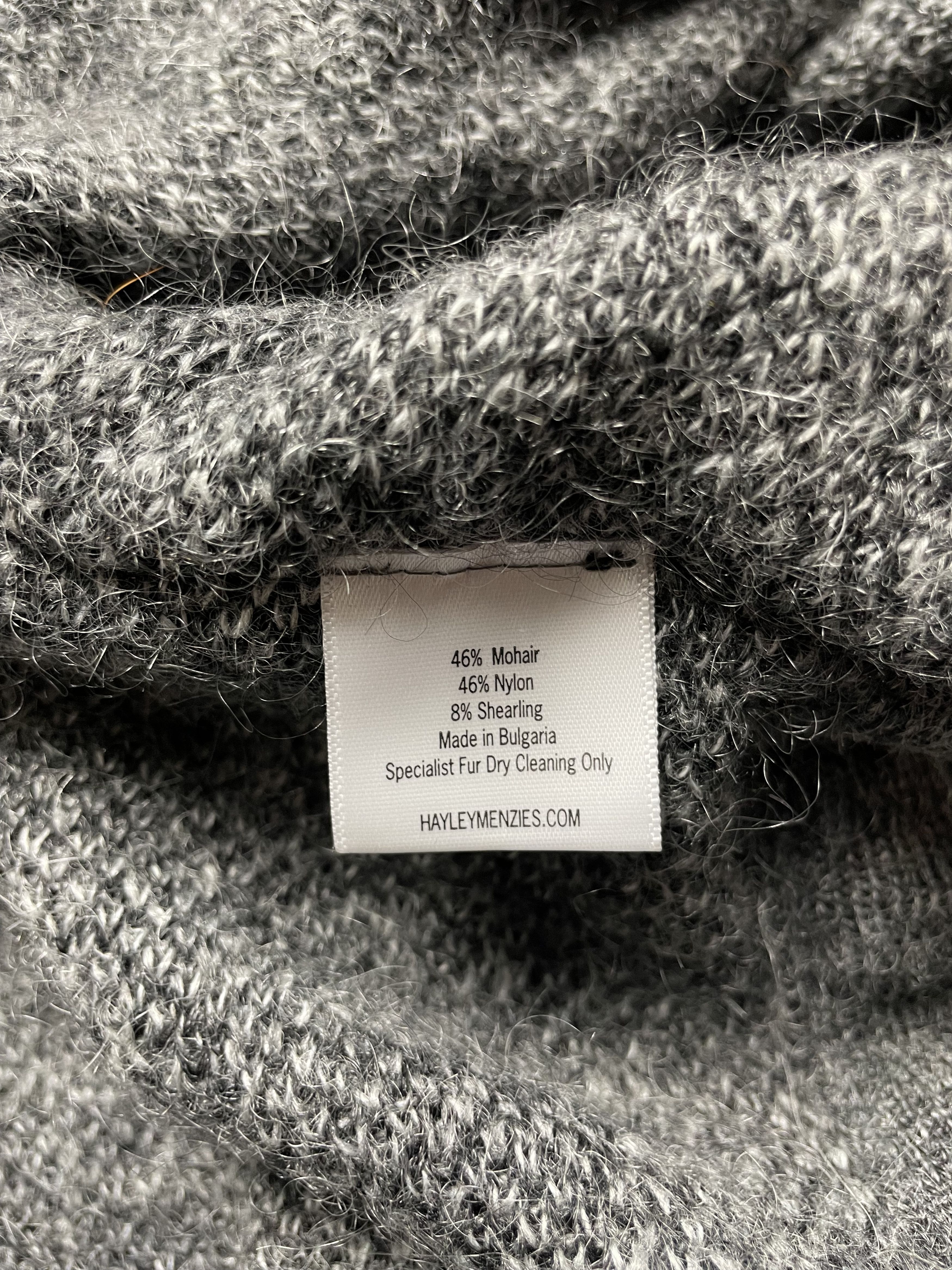 Other Hayley Menzies Leopard Print Elgin Poncho Mohair Size ONE SIZE - 10 Thumbnail
