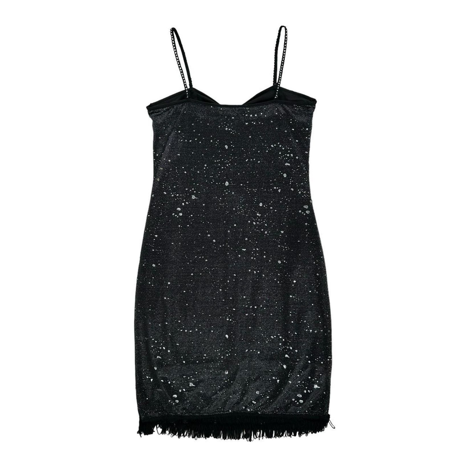 New Look × Vintage New Look Y2K Vintage Mesh Bodycon Midi Cami Dress Size M / US 6-8 / IT 42-44 - 6 Thumbnail