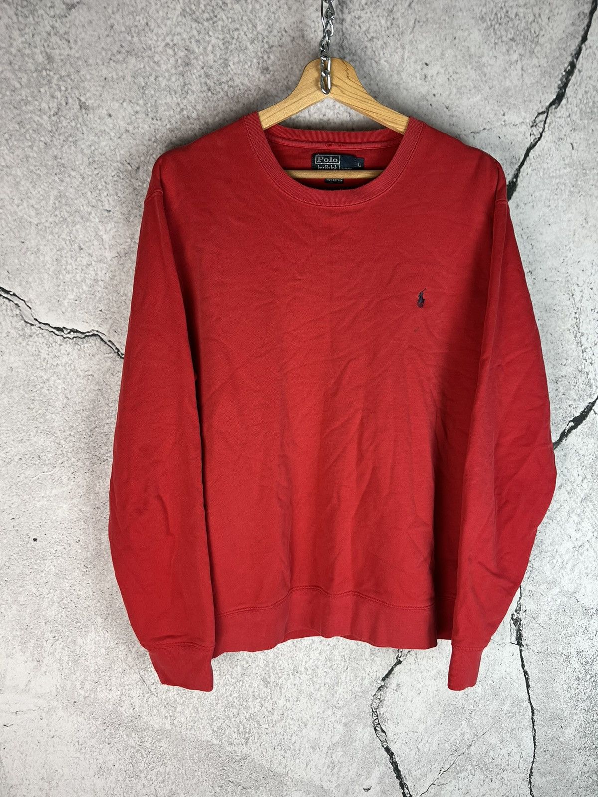 Polo Ralph Lauren Polo Ralph Lauren vintage black sweatshirt small pony red Size US L / EU 52-54 / 3 - 1 Thumbnail