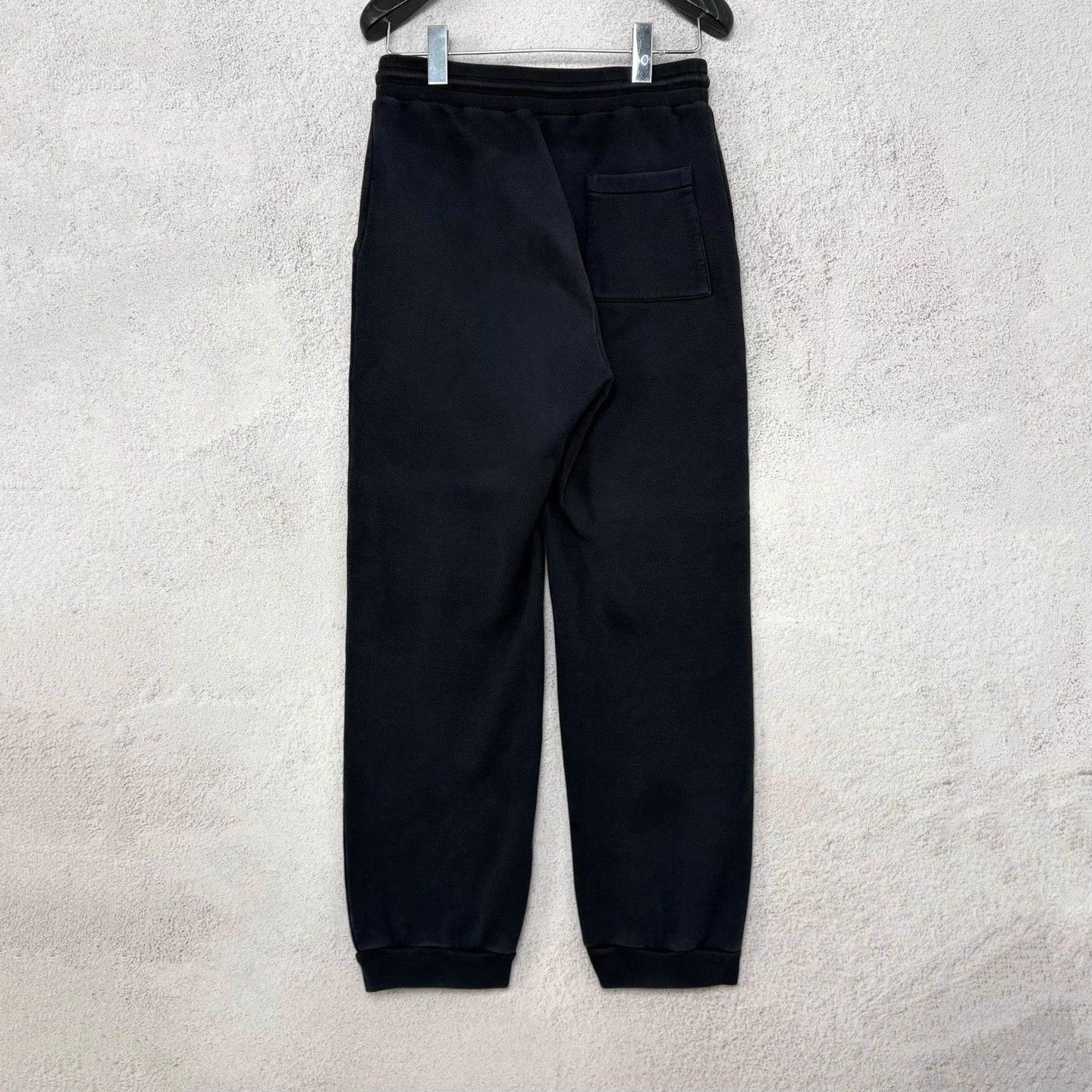 Louis Vuitton LV Black Embroidered Logo Drawstring Casual Pants Size 26" / US 2 / IT 38 - 2 Thumbnail