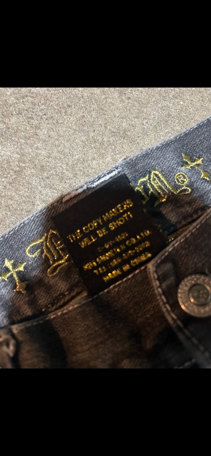 Dogtown × Japanese Brand Dog town denim embroidered Size US 30 / EU 46 - 5 Thumbnail