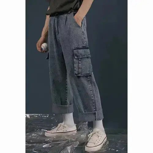 Japanese Brand 20AW Indigo Union Japan Blue Washed Denim Pants Size US 32 / EU 48 - 3 Thumbnail